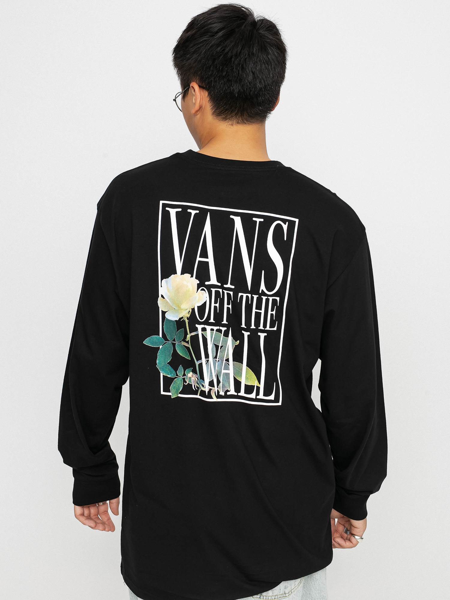 Longsleeve Vans Rose Box (black)