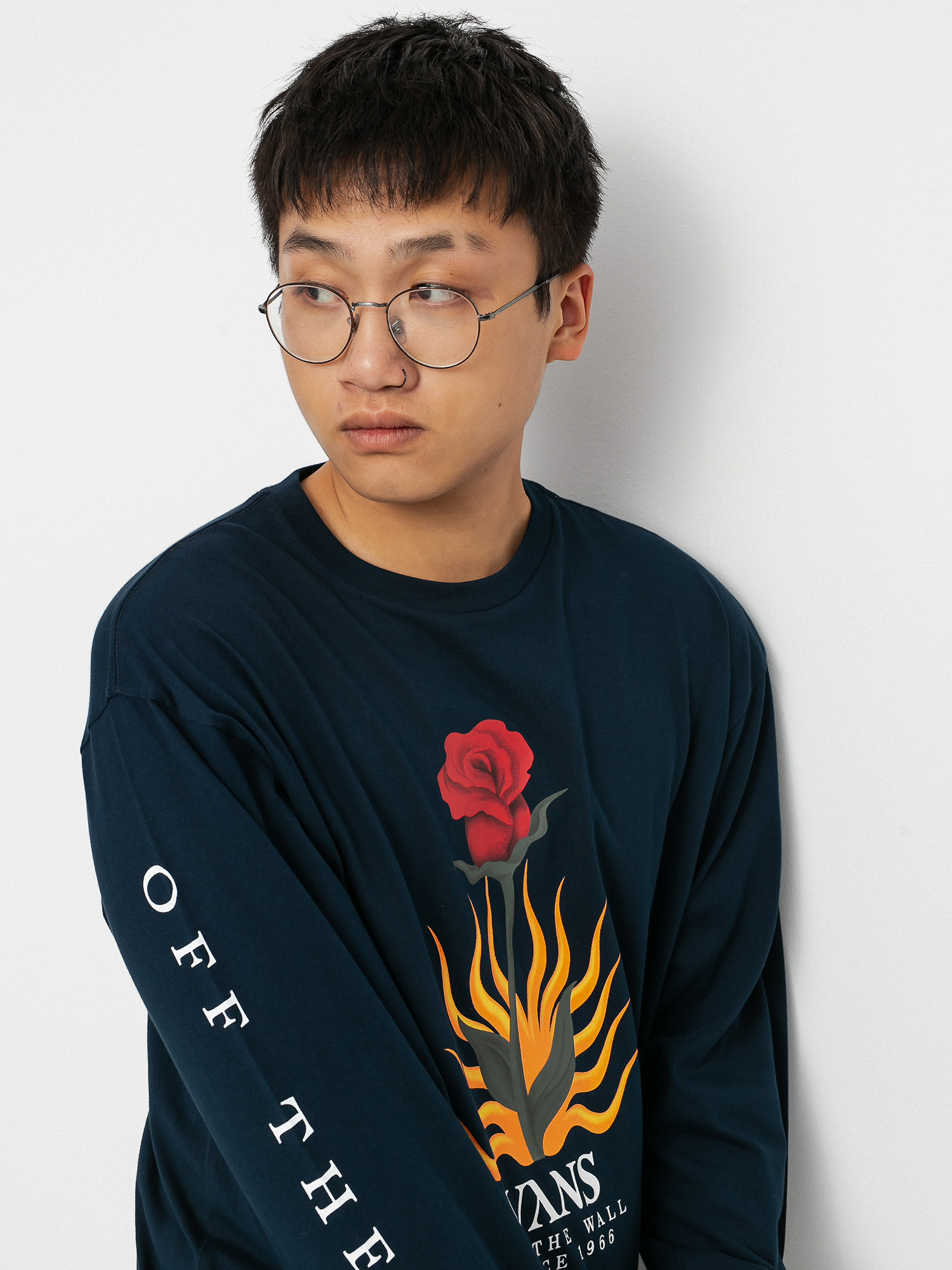 Longsleeve Vans Flores (navy)