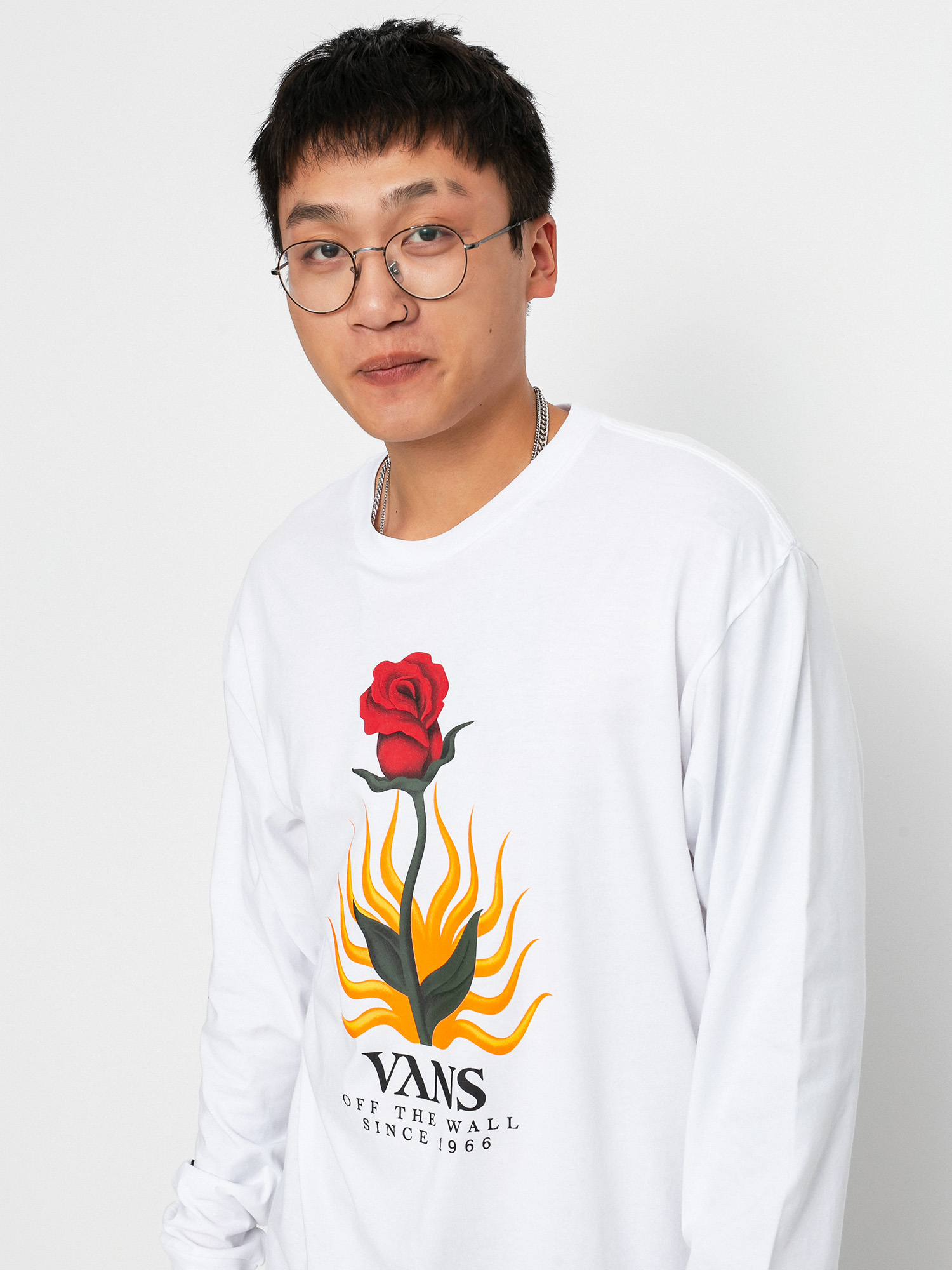 Longsleeve Vans Flores (white)