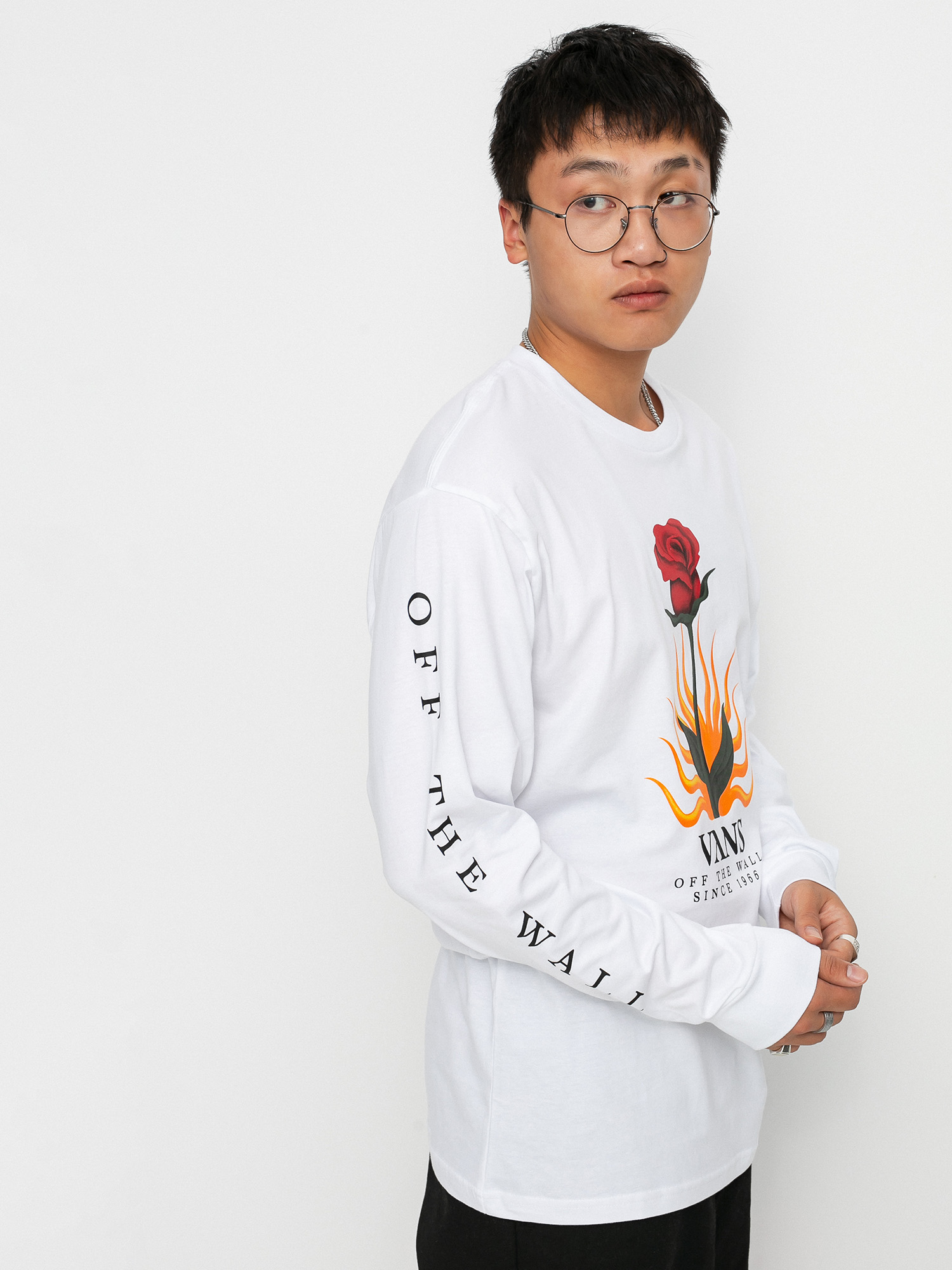 Longsleeve Vans Flores (white)