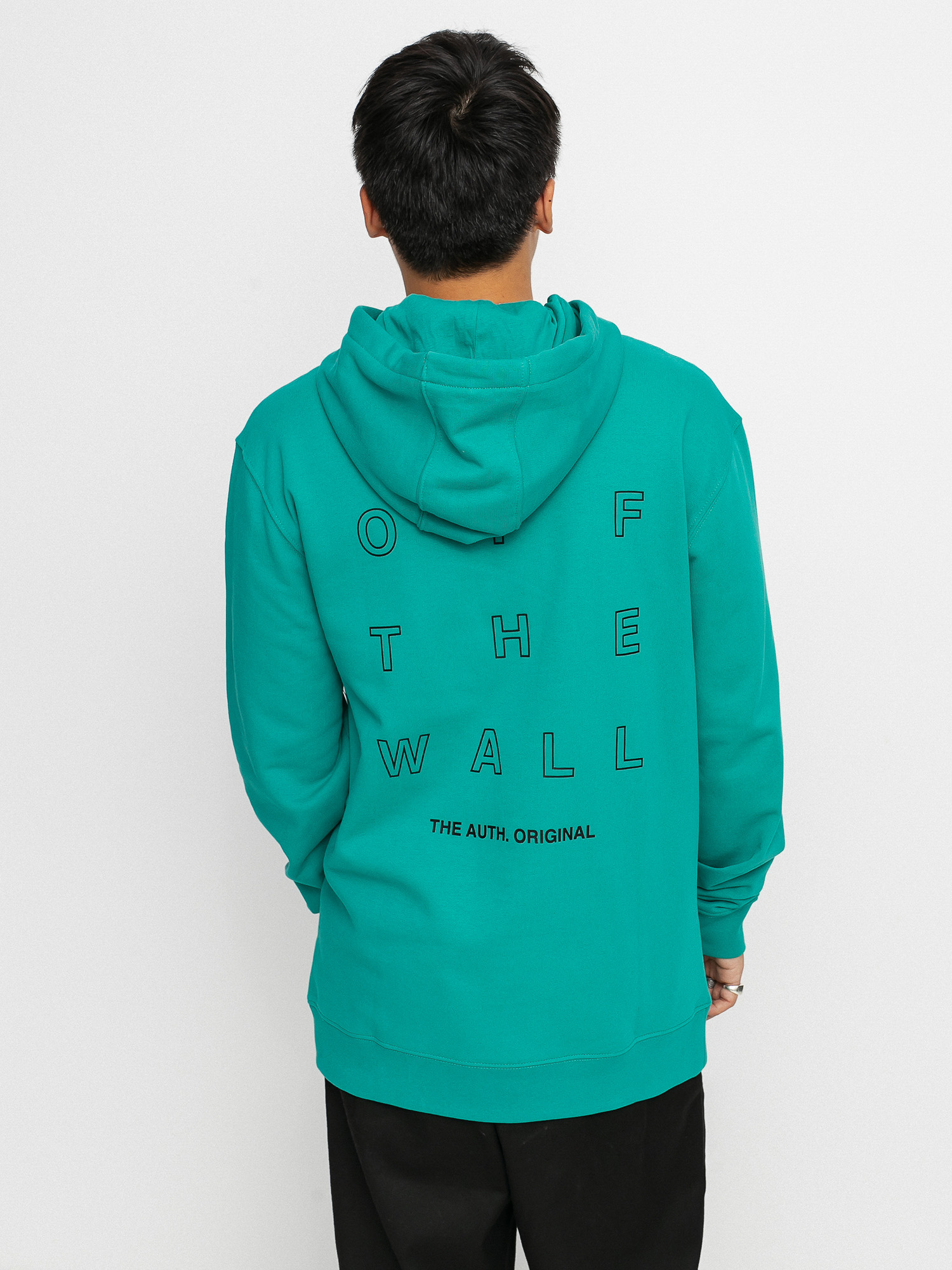 Bluza z kapturem Vans Sequence HD (porcelain green)