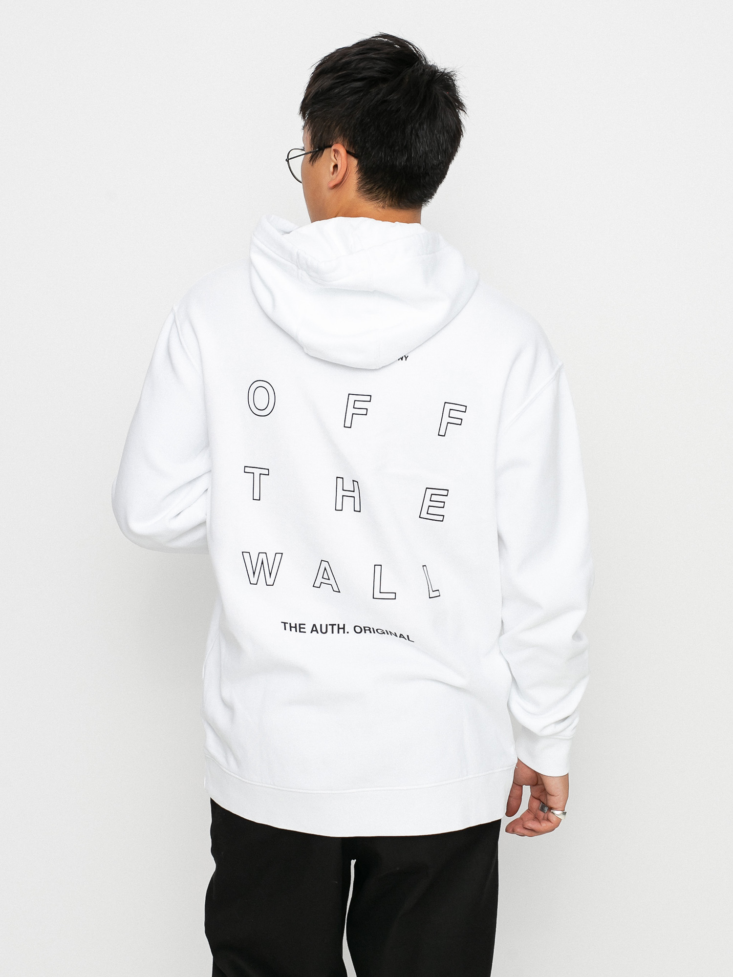 Bluza z kapturem Vans Sequence HD (white)