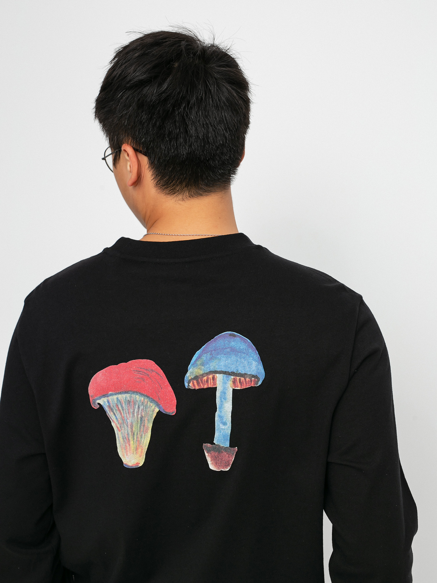 Bluza Element Pop Shrooms Ls (flint black)