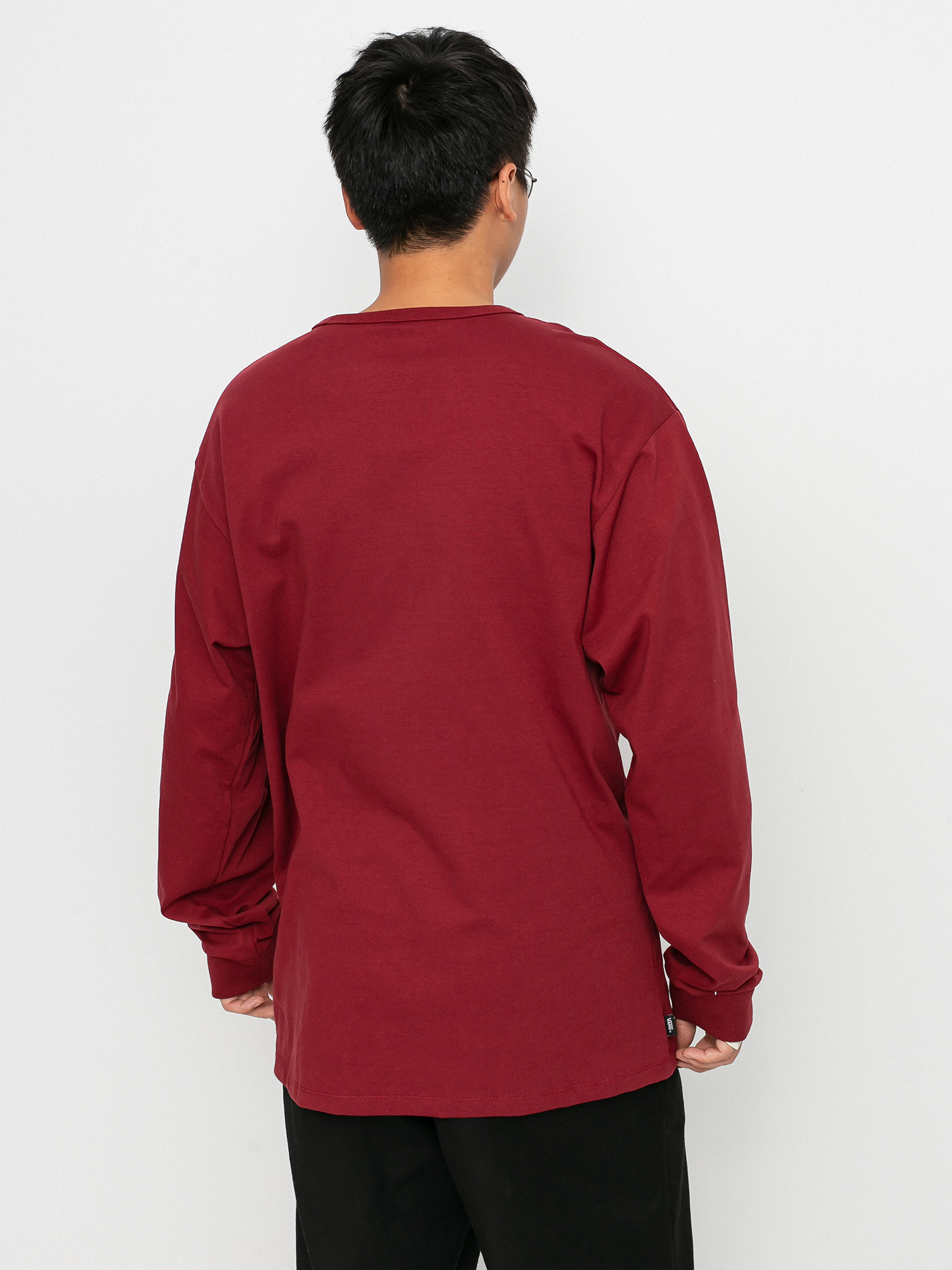 Longsleeve Vans Off The Wall Classic (pomegranate)