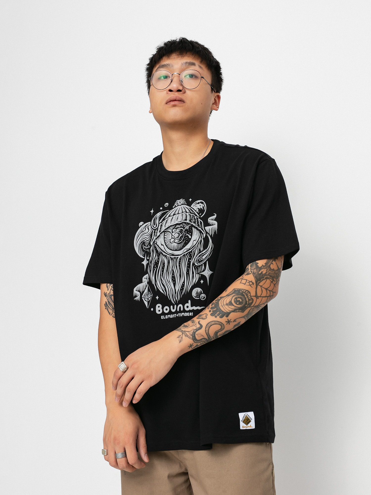 T-shirt Element A World Apart (flint black)