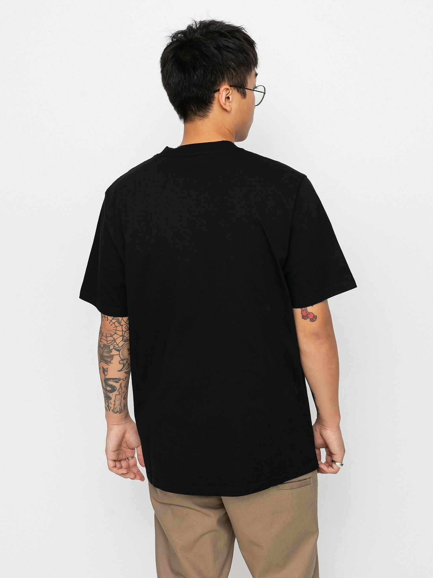 T-shirt Carhartt WIP Script (black/white)