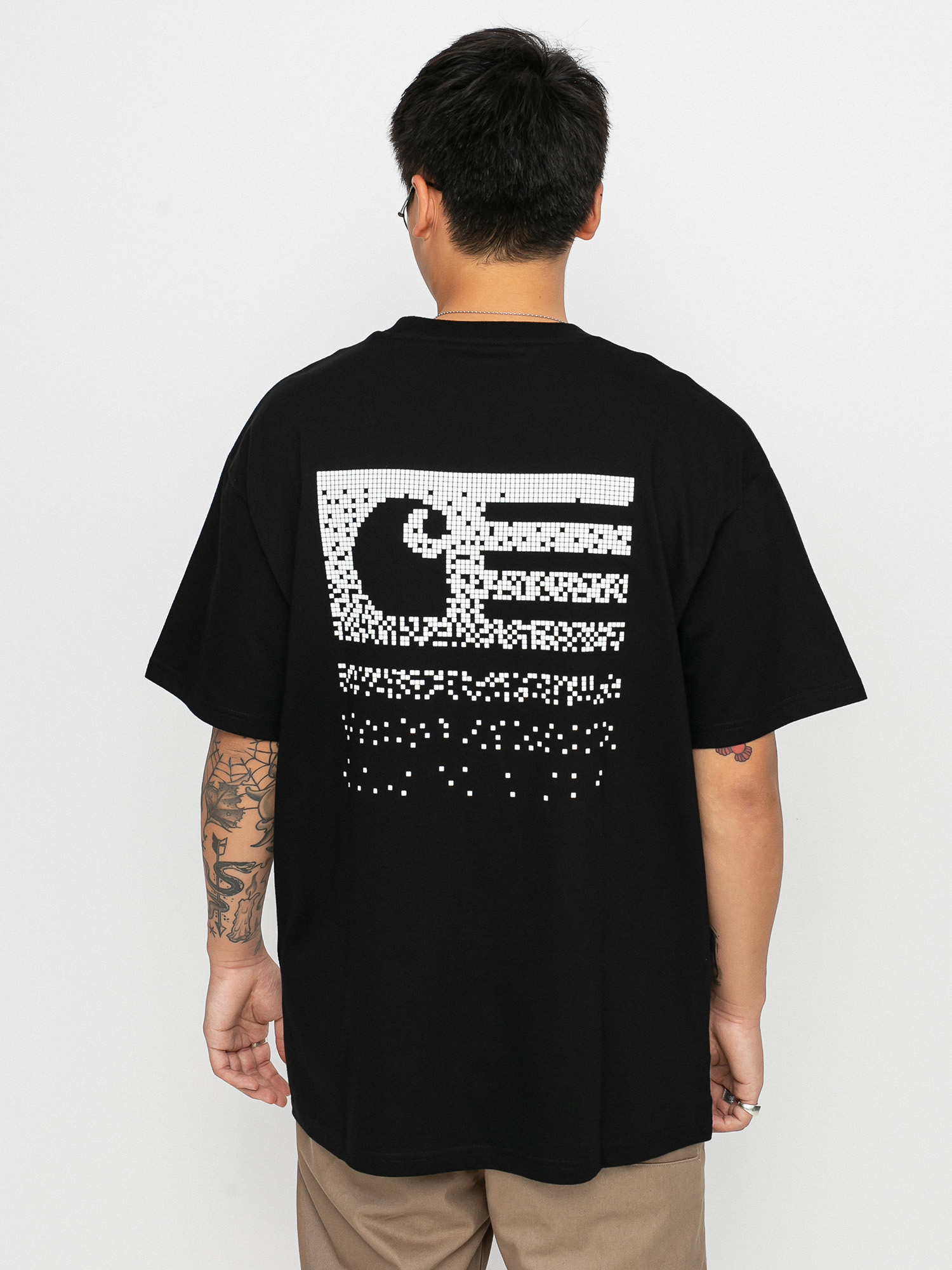T-shirt Carhartt WIP Fade State (black/white)