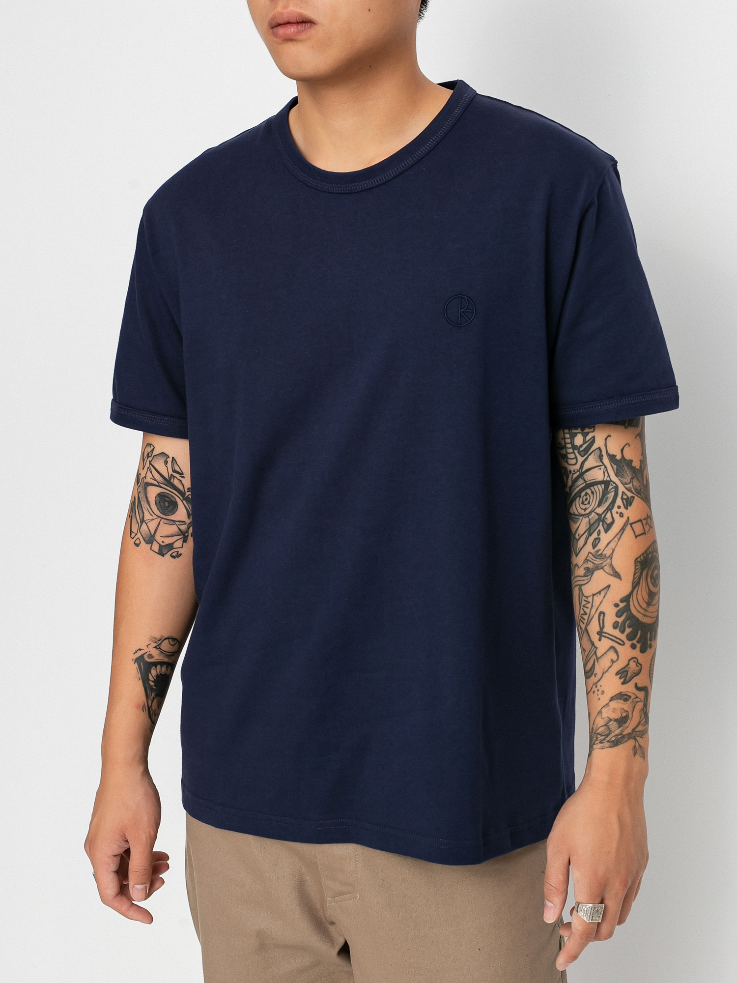 T-shirt Polar Skate Ringer (rich navy)
