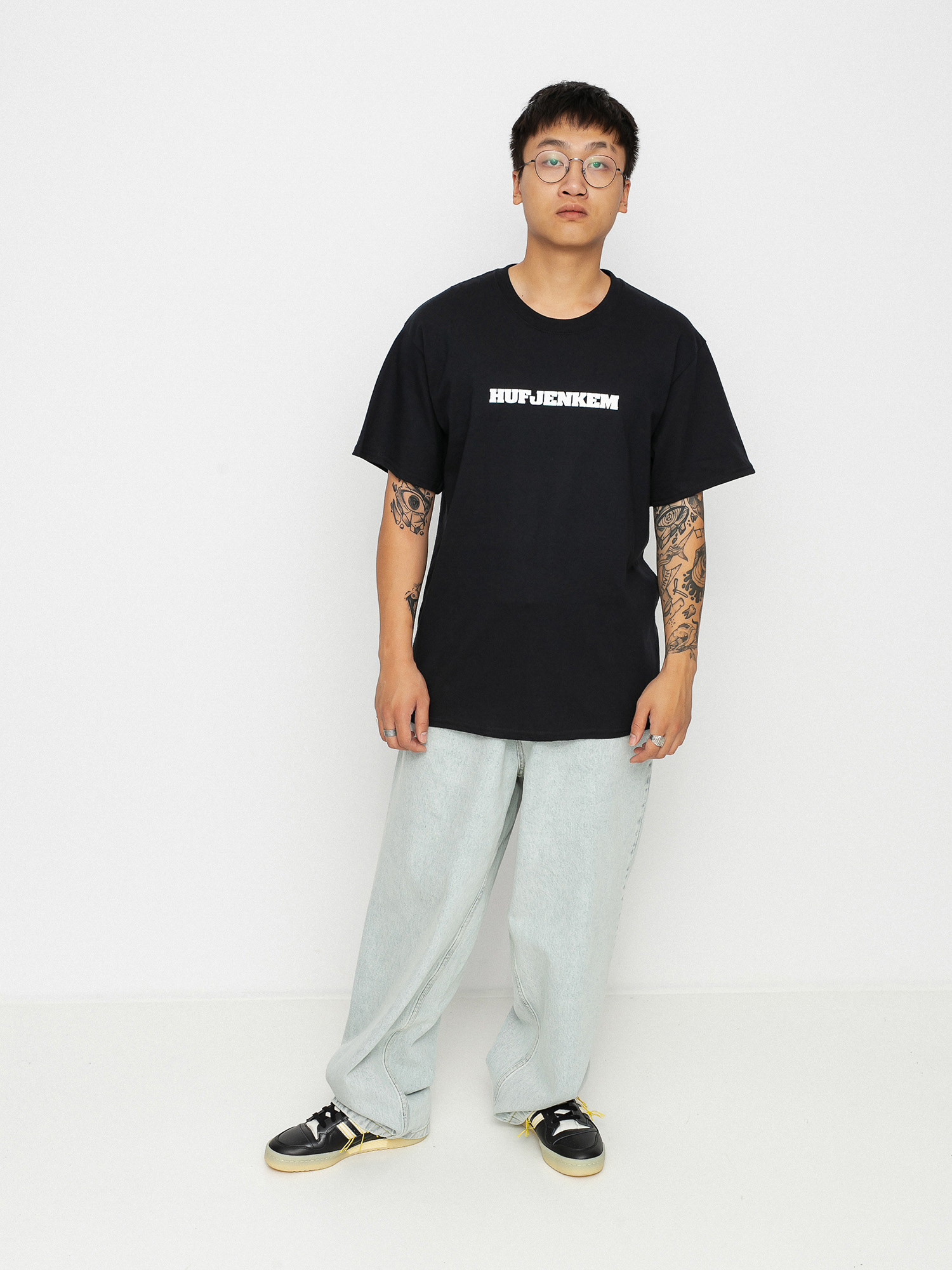 T-shirt HUF x JENKEM Classic (black)