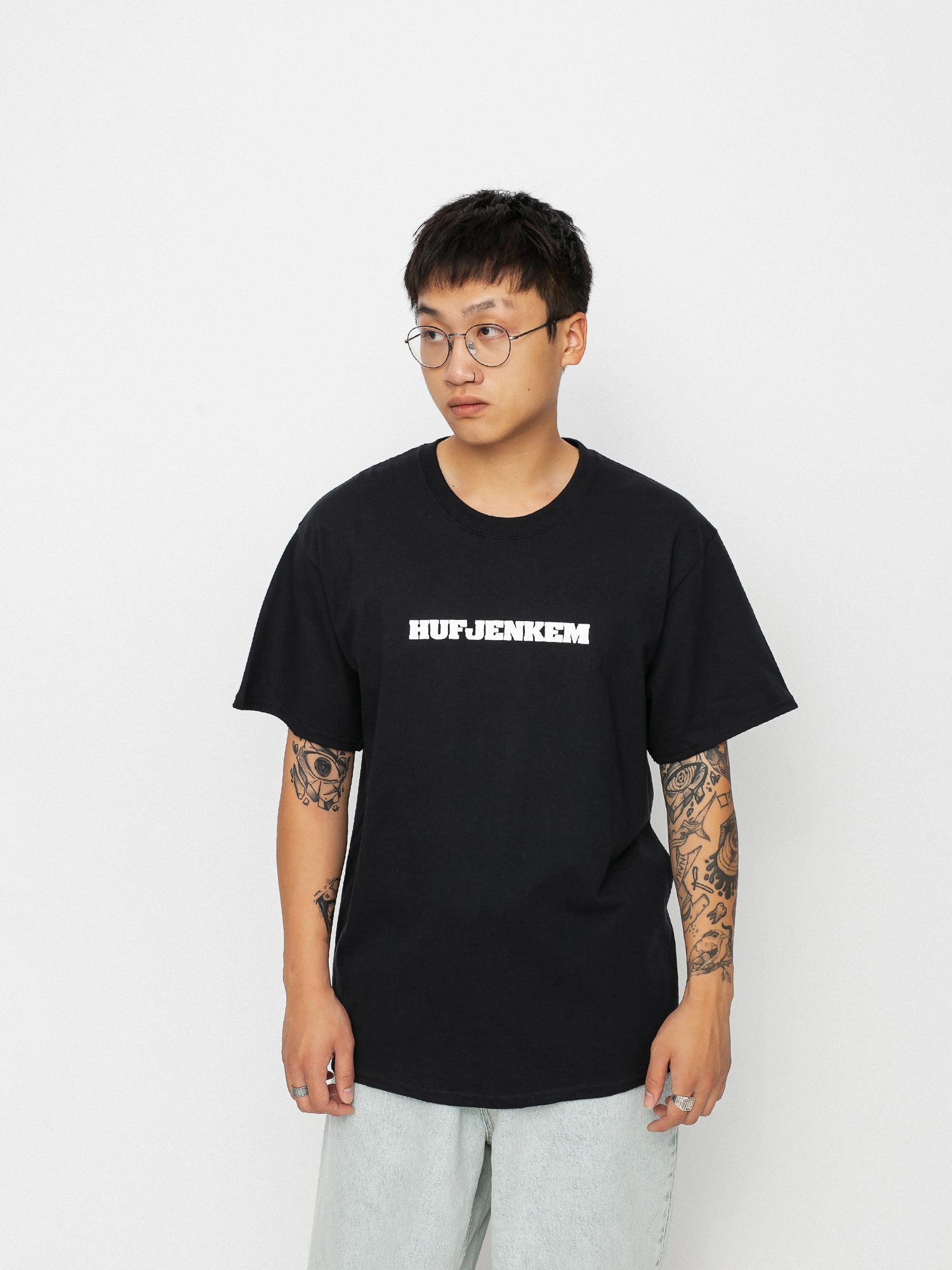 T-shirt HUF x JENKEM Classic (black)
