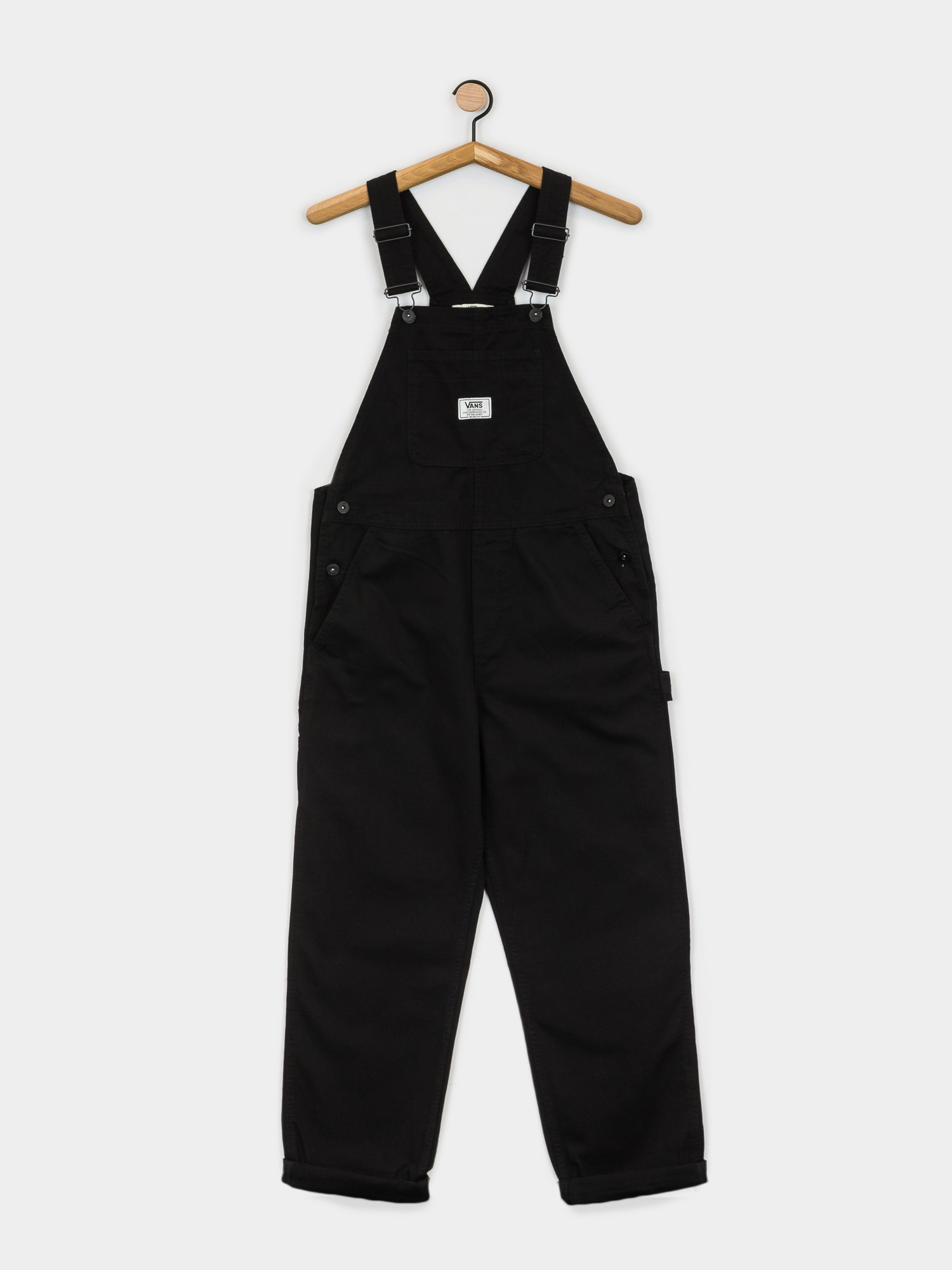 Spodnie Vans Ground Work Overall Wmn (black)