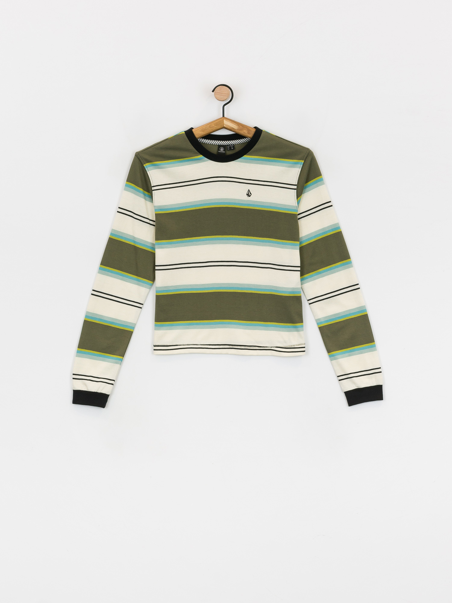 Longsleeve Volcom Choice Is Yours Wmn (army green combo)