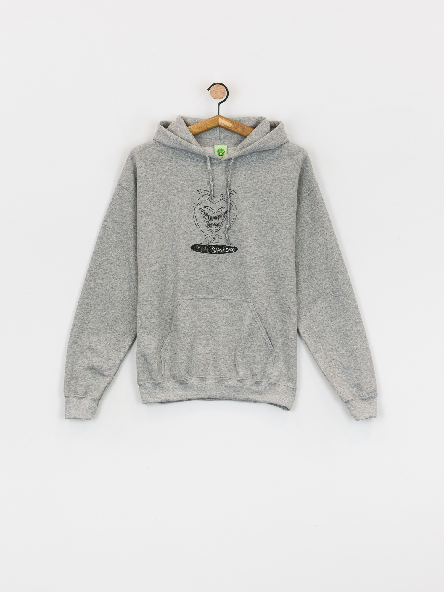 Bluza z kapturem Frog Skateboards Frog Temper HD (atheltic grey)