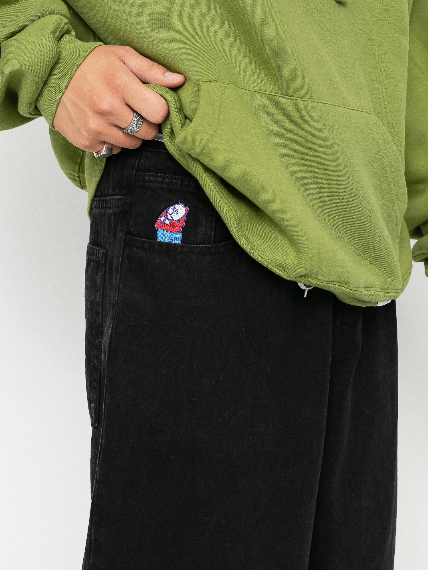 Spodnie Polar Skate Big Boy Jeans (pitch black)