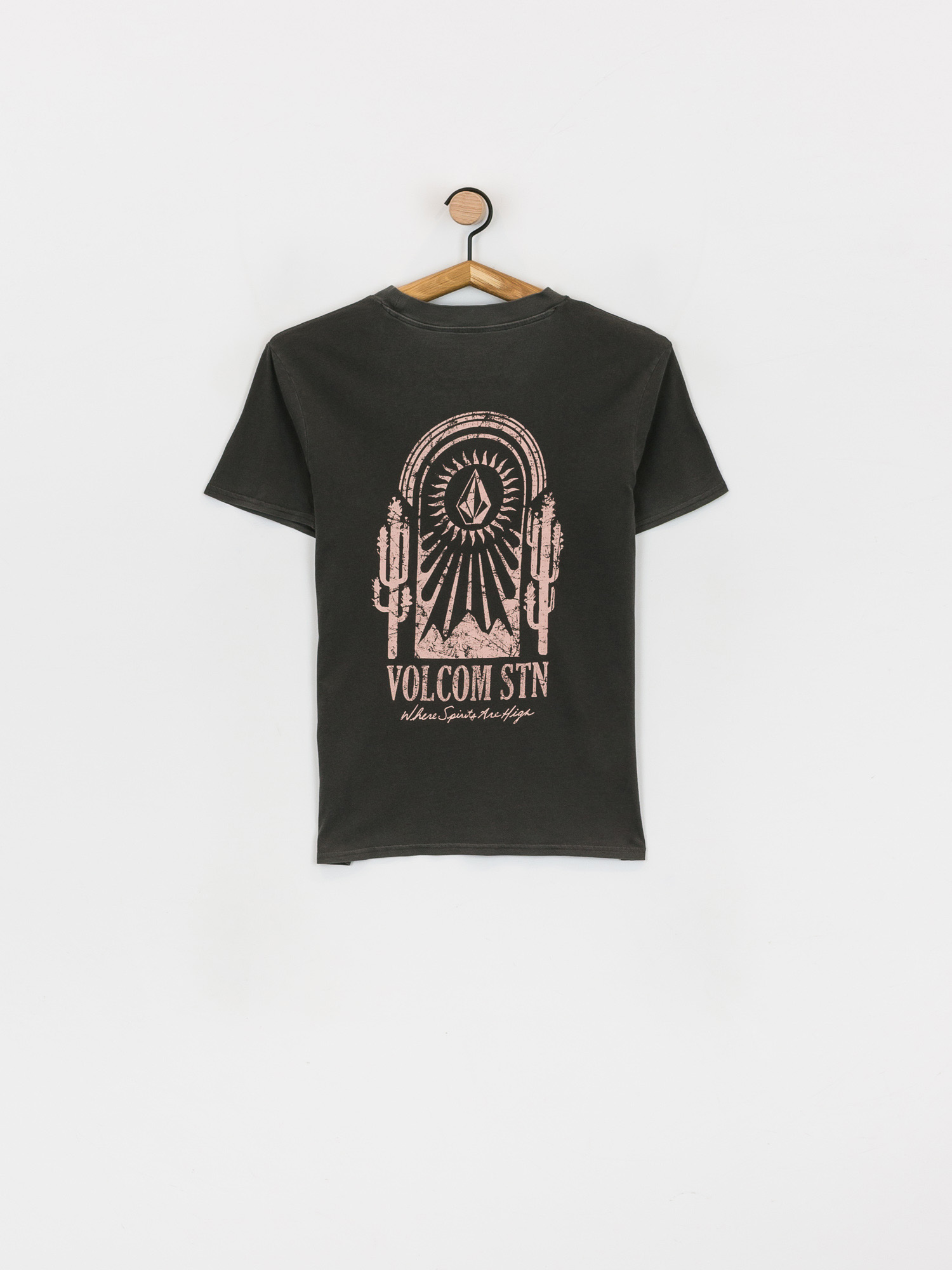 T-shirt Volcom Lock It Up Wmn (black)