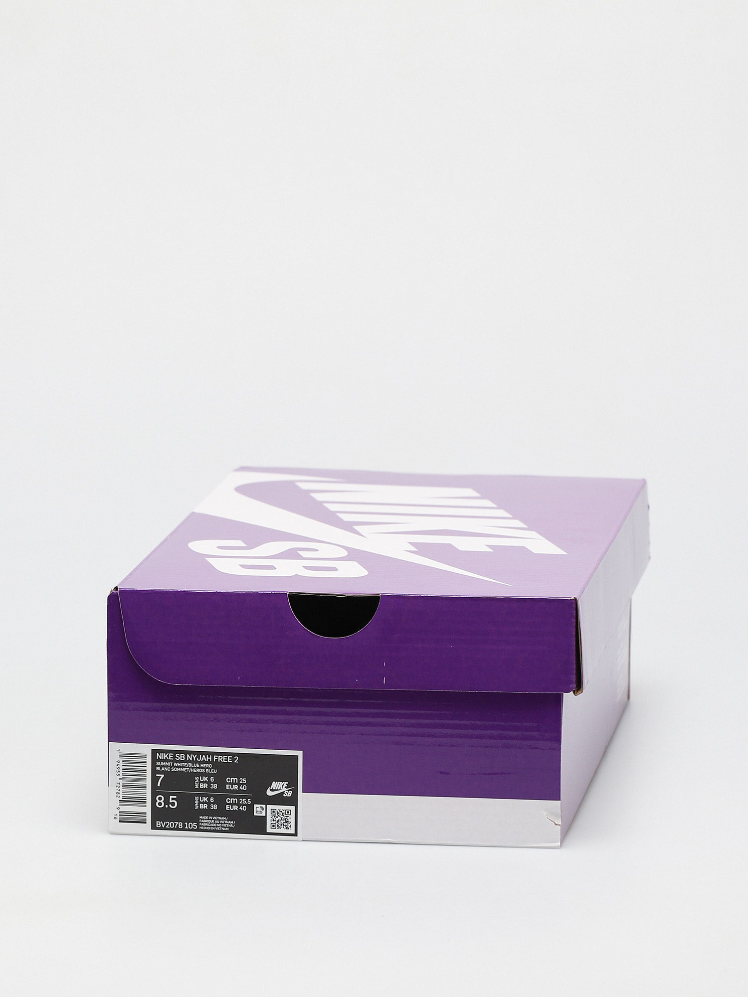 Buty Nike SB Nyjah Free 2 (summit white/blue hero chile red black)