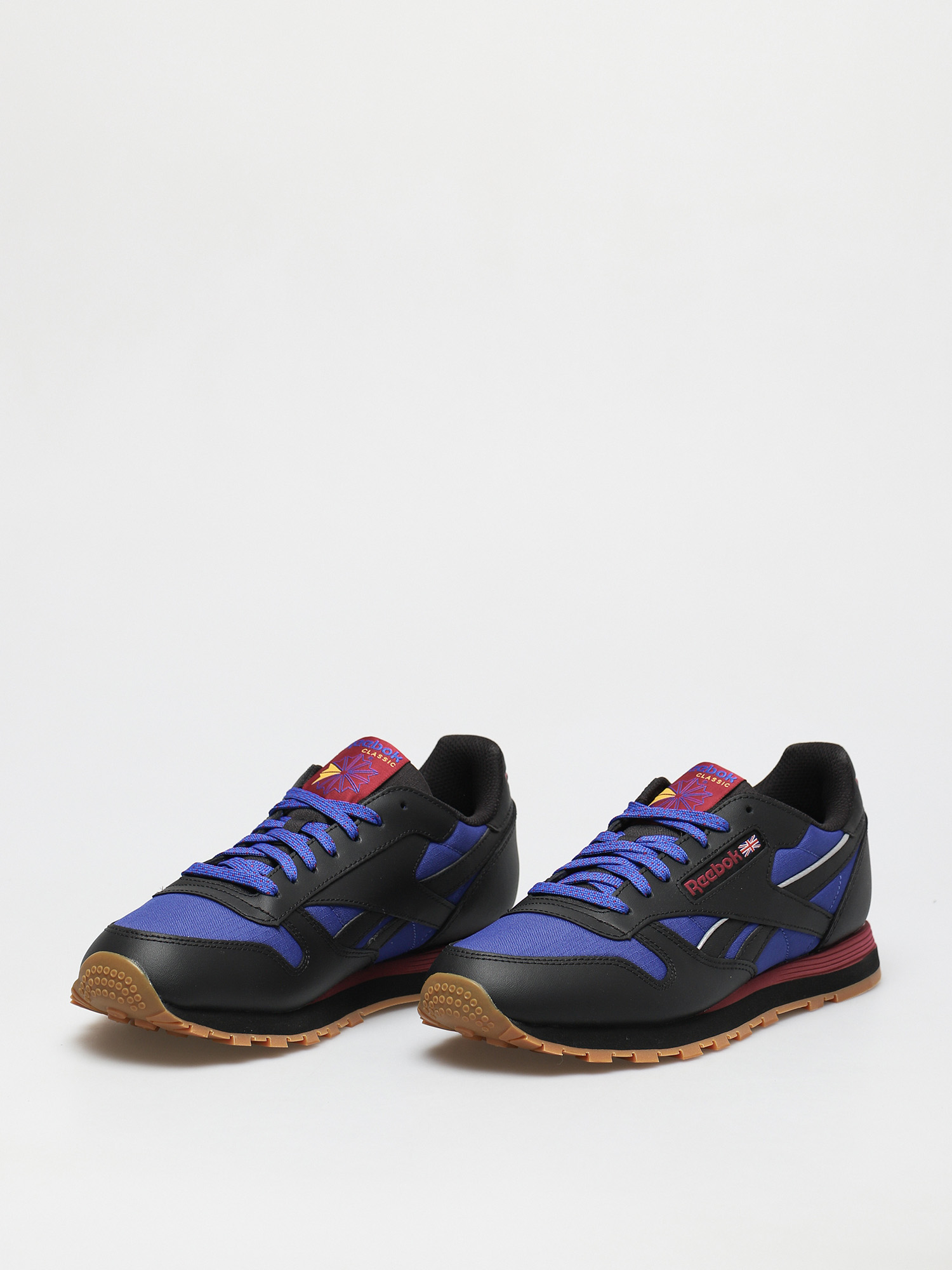 Buty Reebok Cl Lthr (cblack/brgcob/punber)