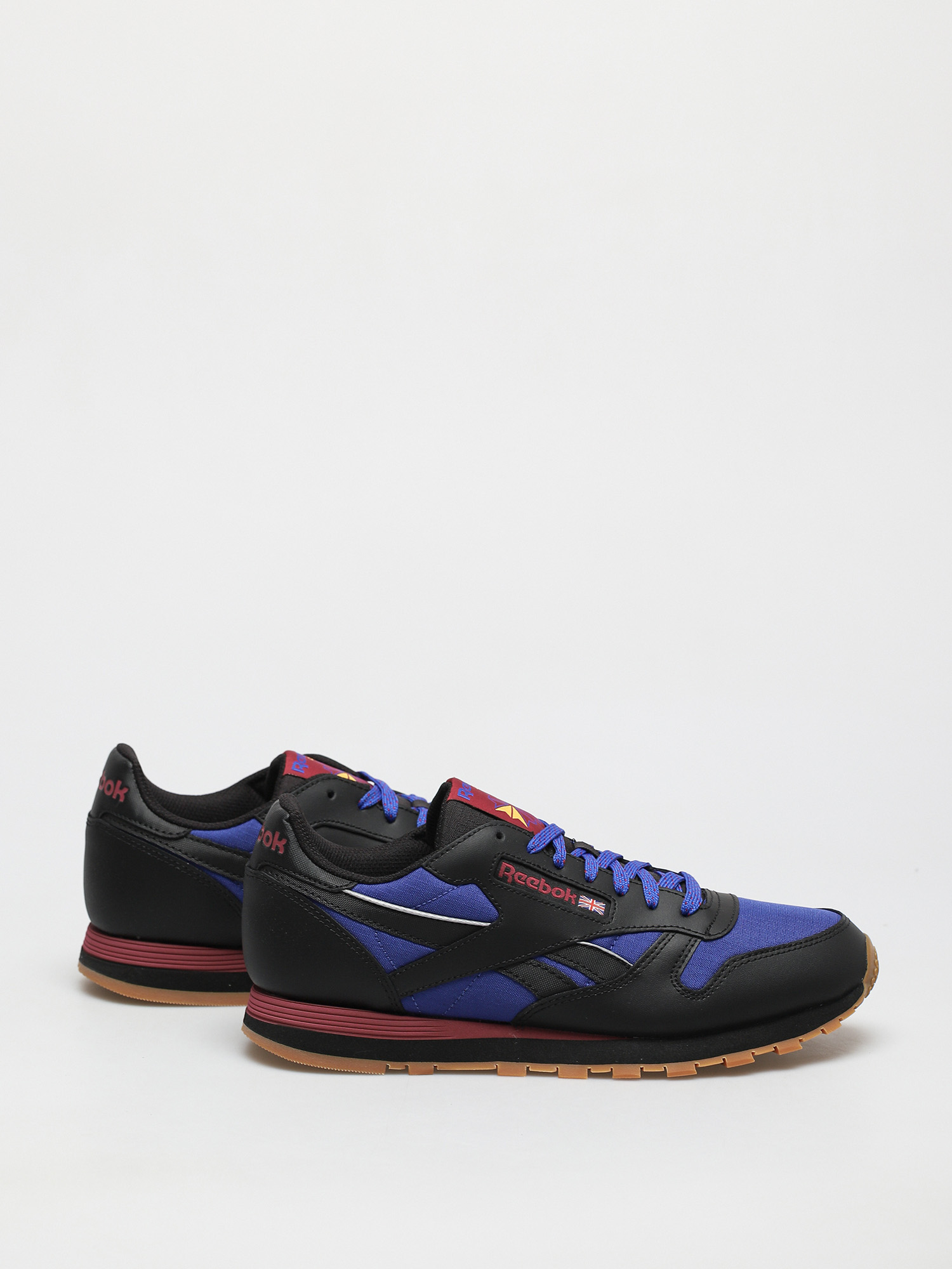 Buty Reebok Cl Lthr (cblack/brgcob/punber)