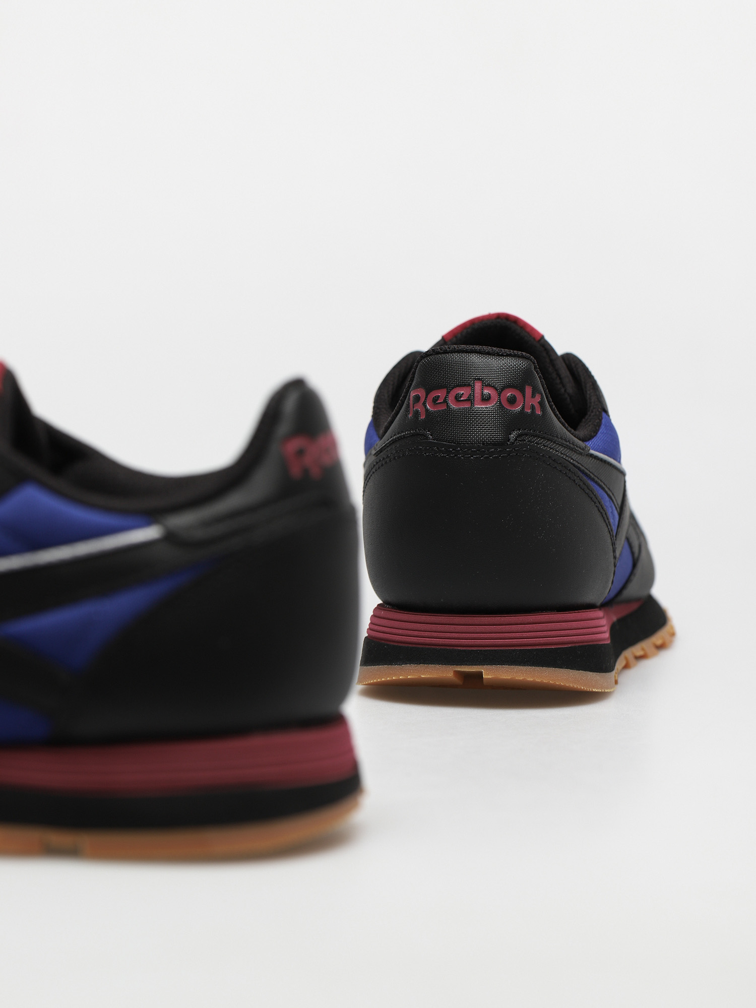 Buty Reebok Cl Lthr (cblack/brgcob/punber)
