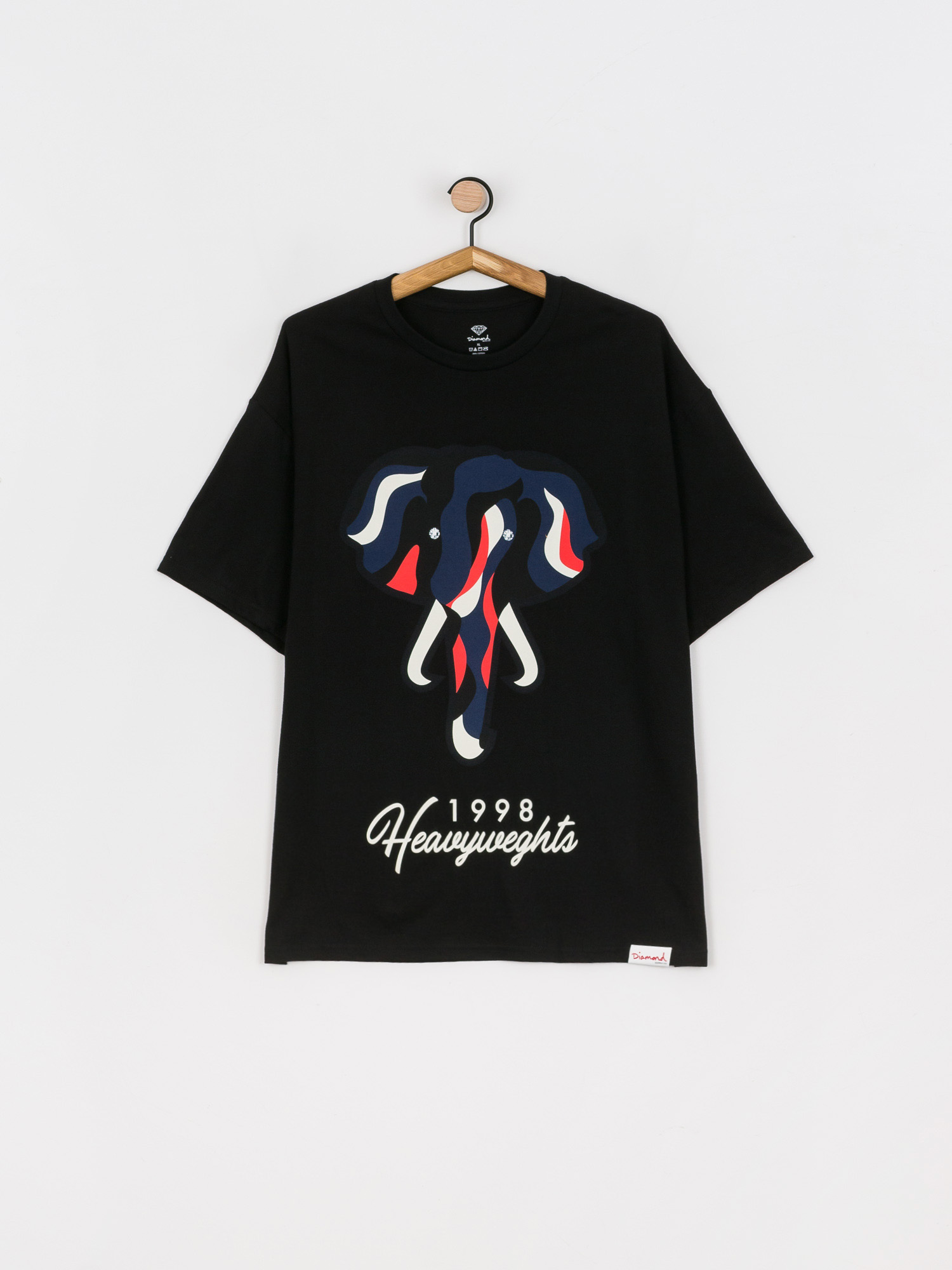 T-shirt Diamond Supply Co. Elephant Eye (black)