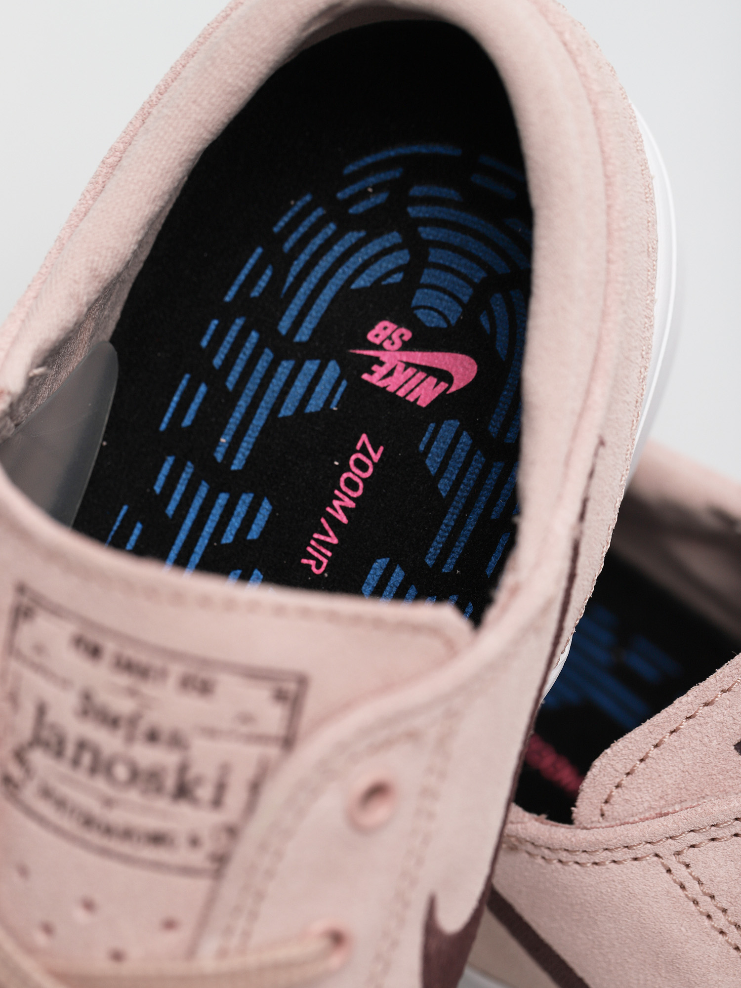 Buty Nike SB Zoom Stefan Janoski RM (pink oxford/dark wine pink oxford white)