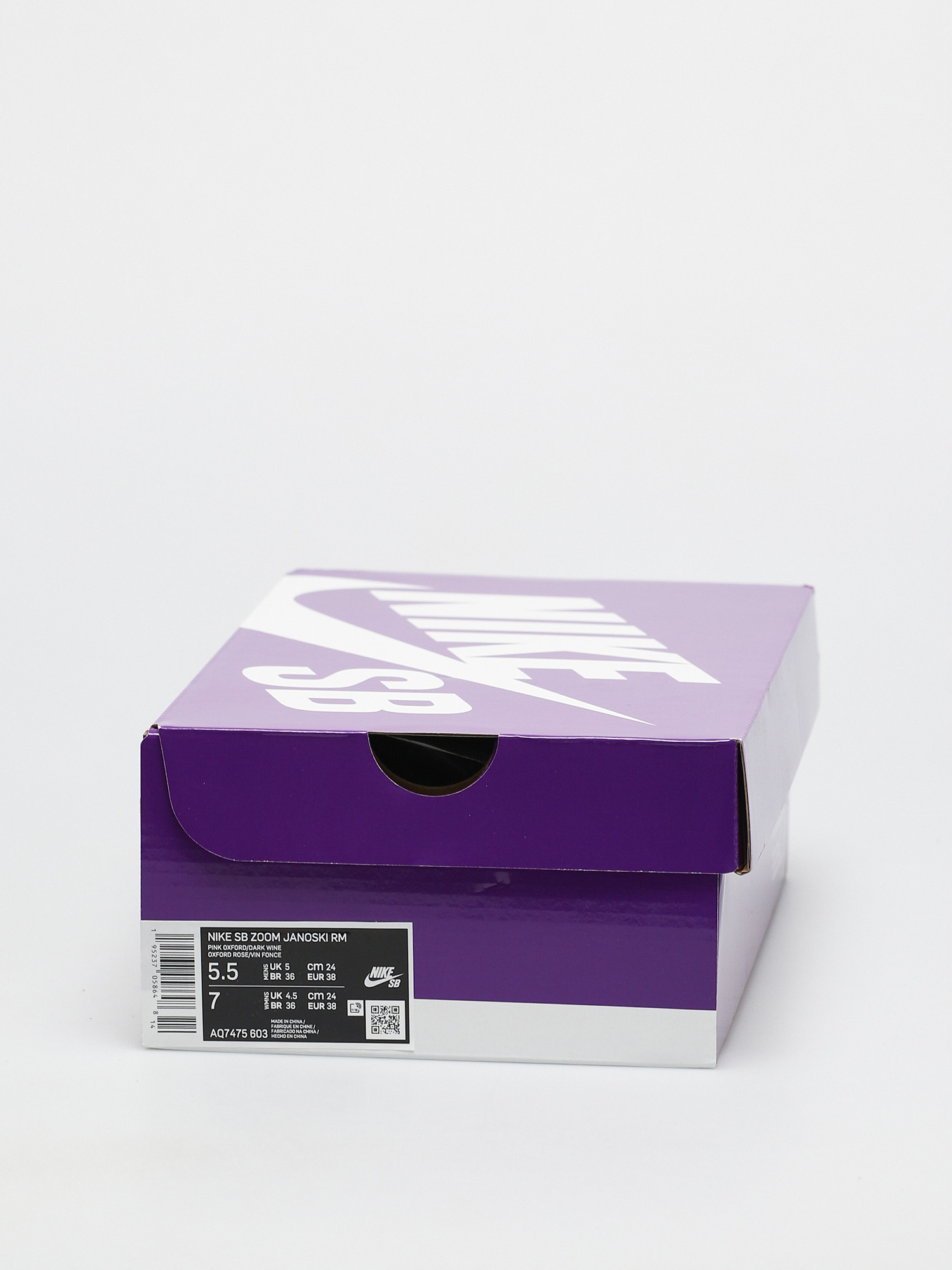 Buty Nike SB Zoom Stefan Janoski RM (pink oxford/dark wine pink oxford white)