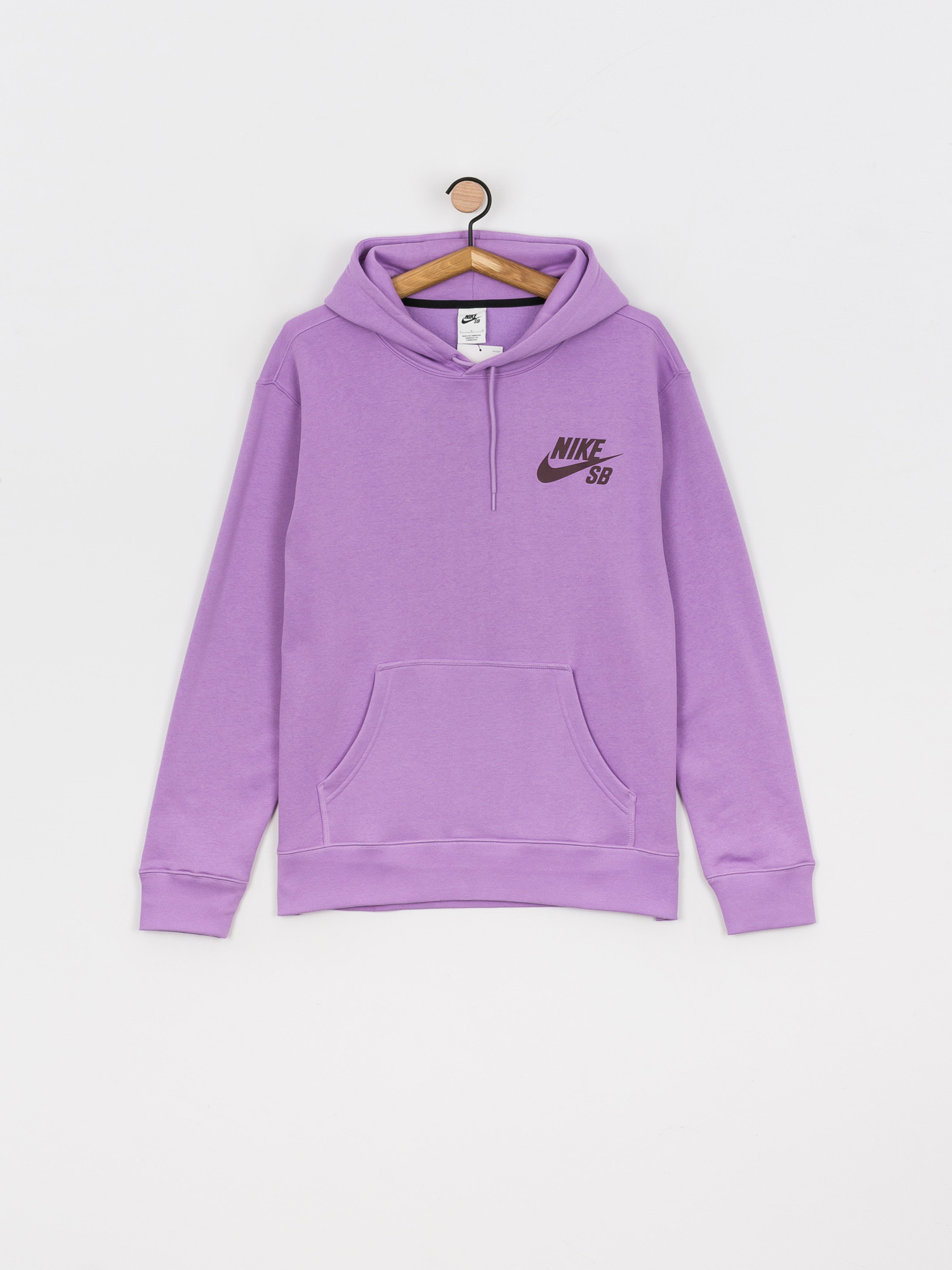 Bluza z kapturem Nike SB Icon HD (violet star/dark wine)