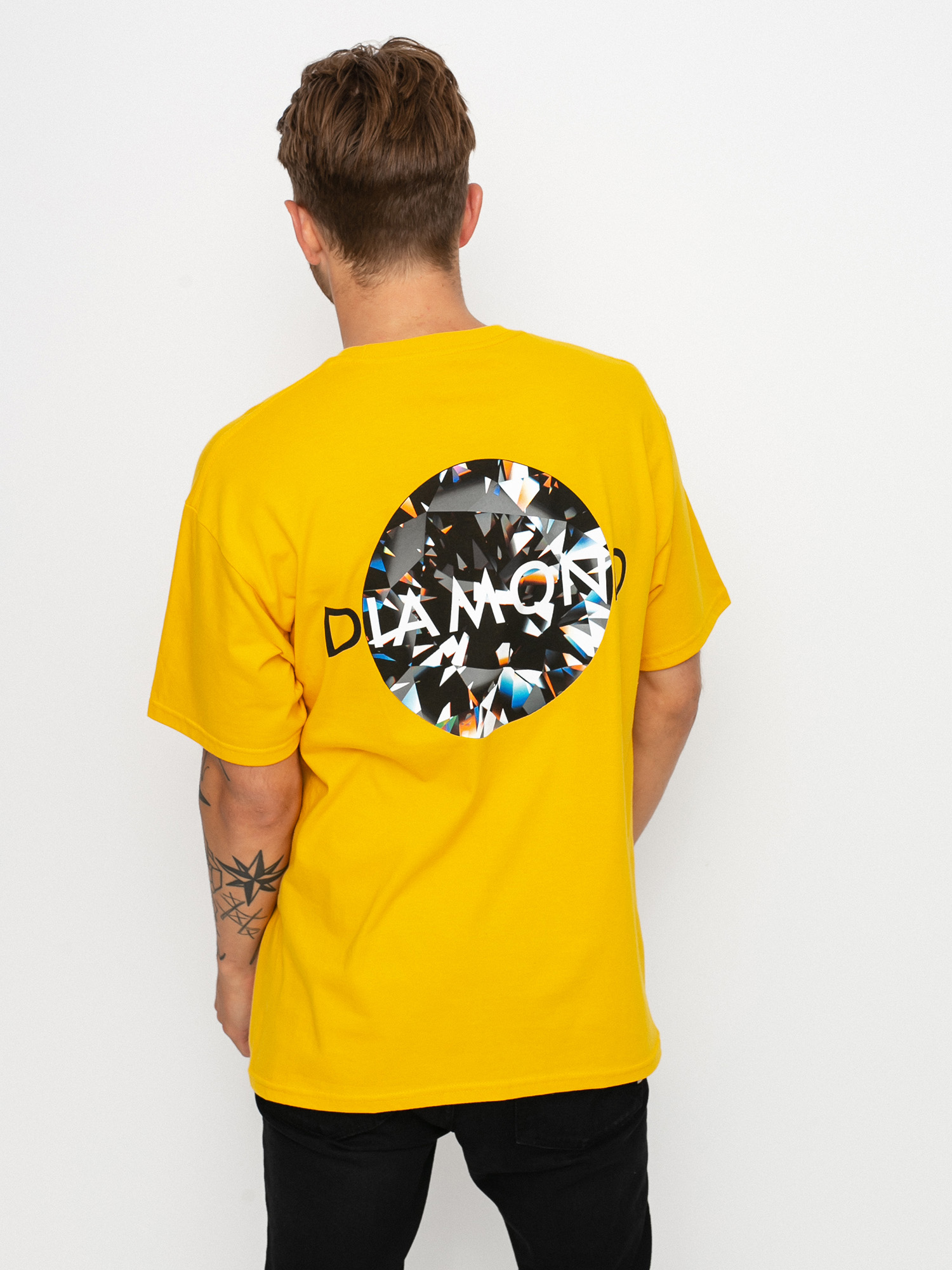 T-shirt Diamond Supply Co. Clarity (gold)