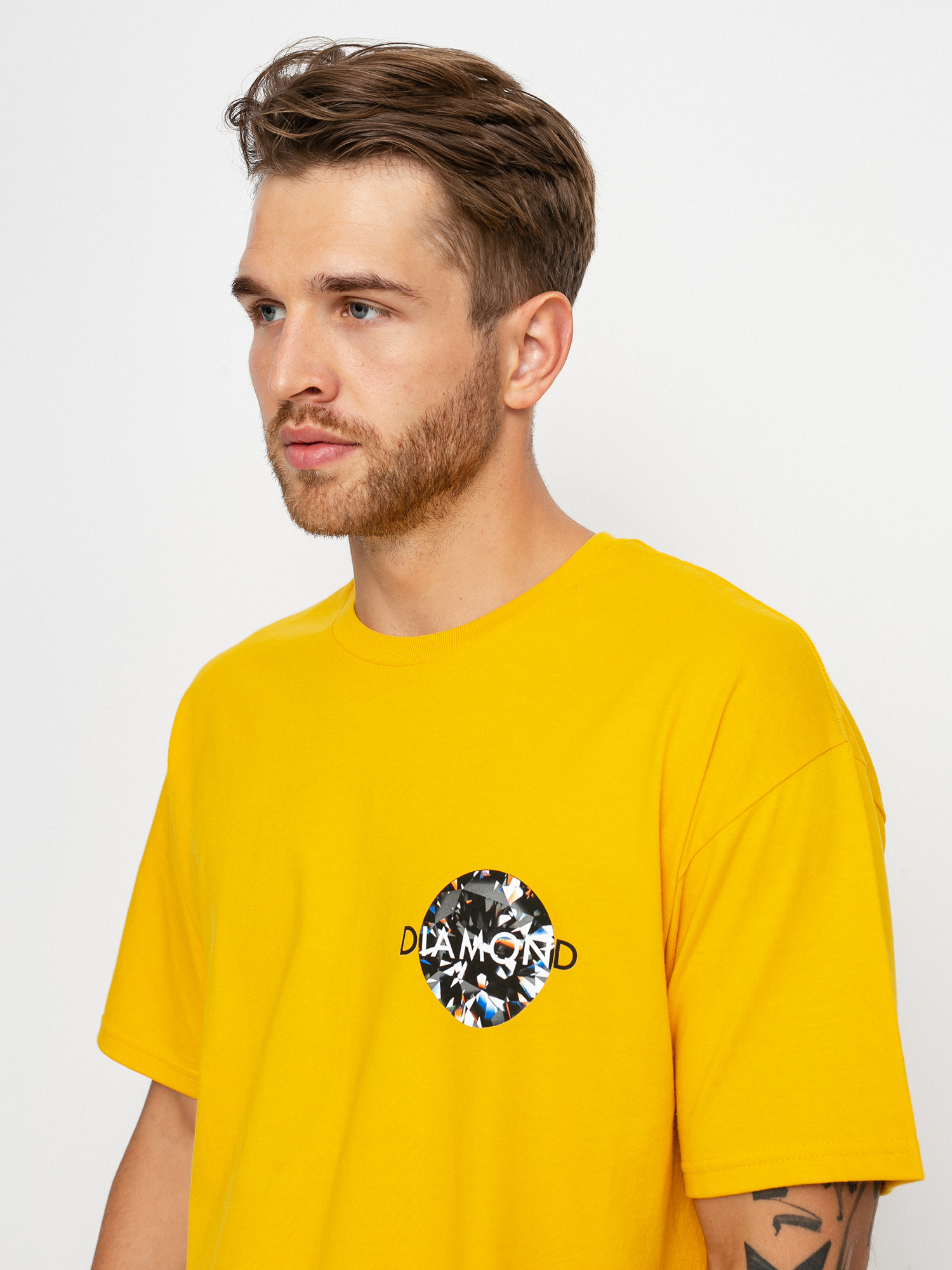 T-shirt Diamond Supply Co. Clarity (gold)