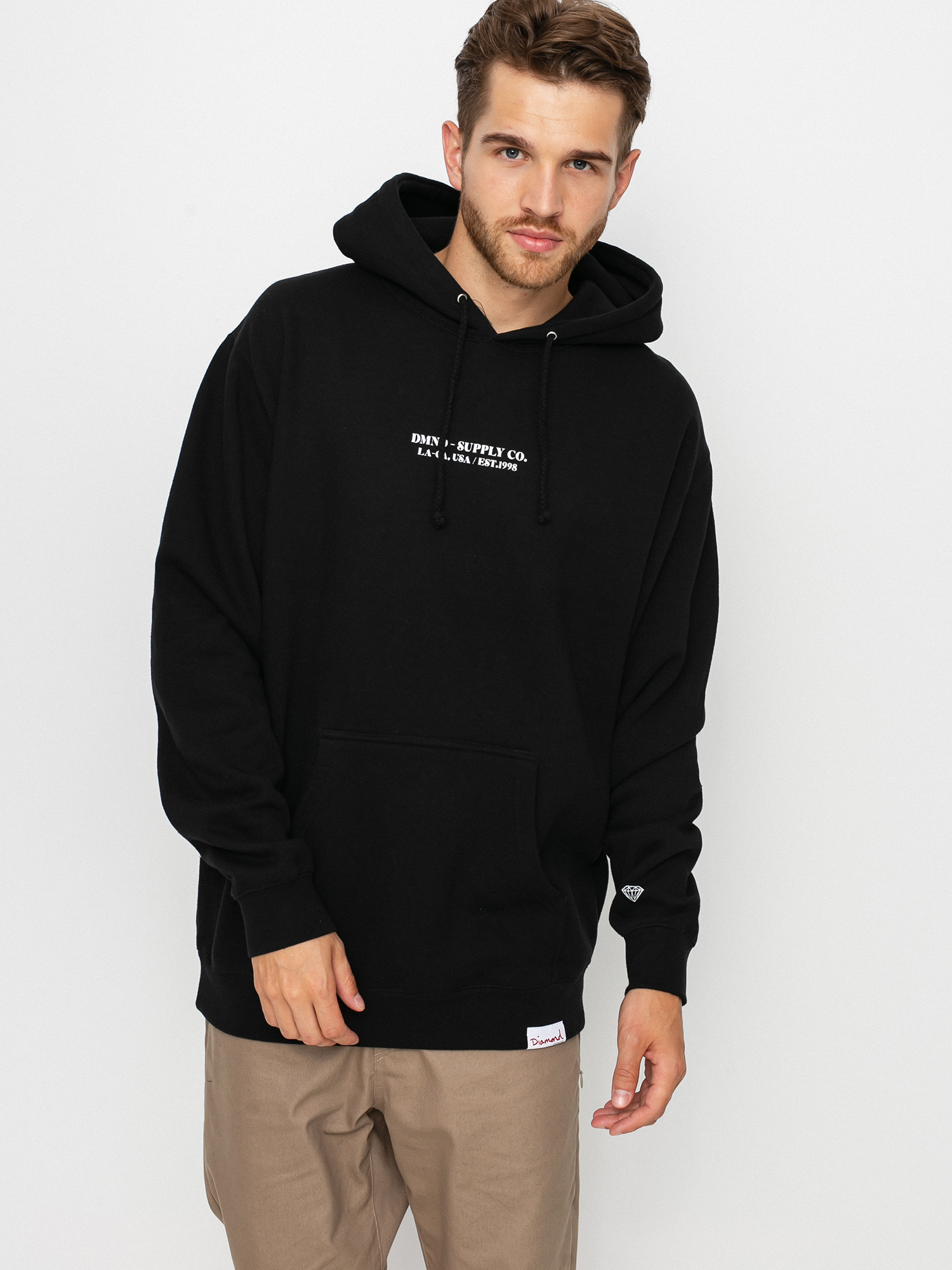 Bluza z kapturem Diamond Supply Co. Est. 1998 HD (black)