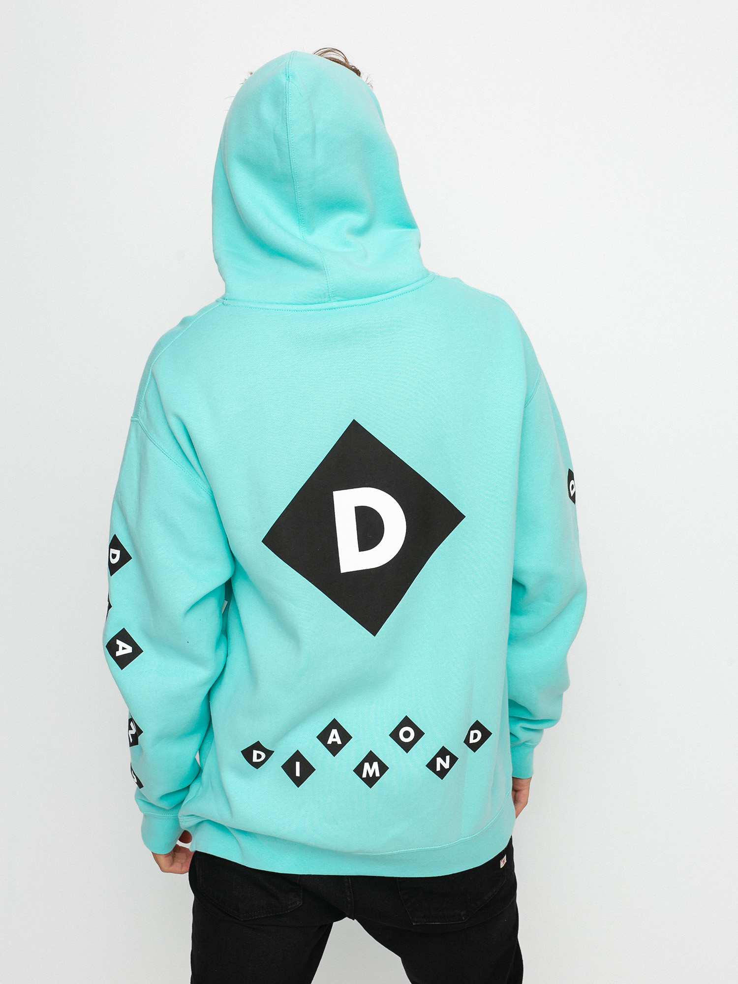 Bluza z kapturem Diamond Supply Co. Primary HD (diamond blue)