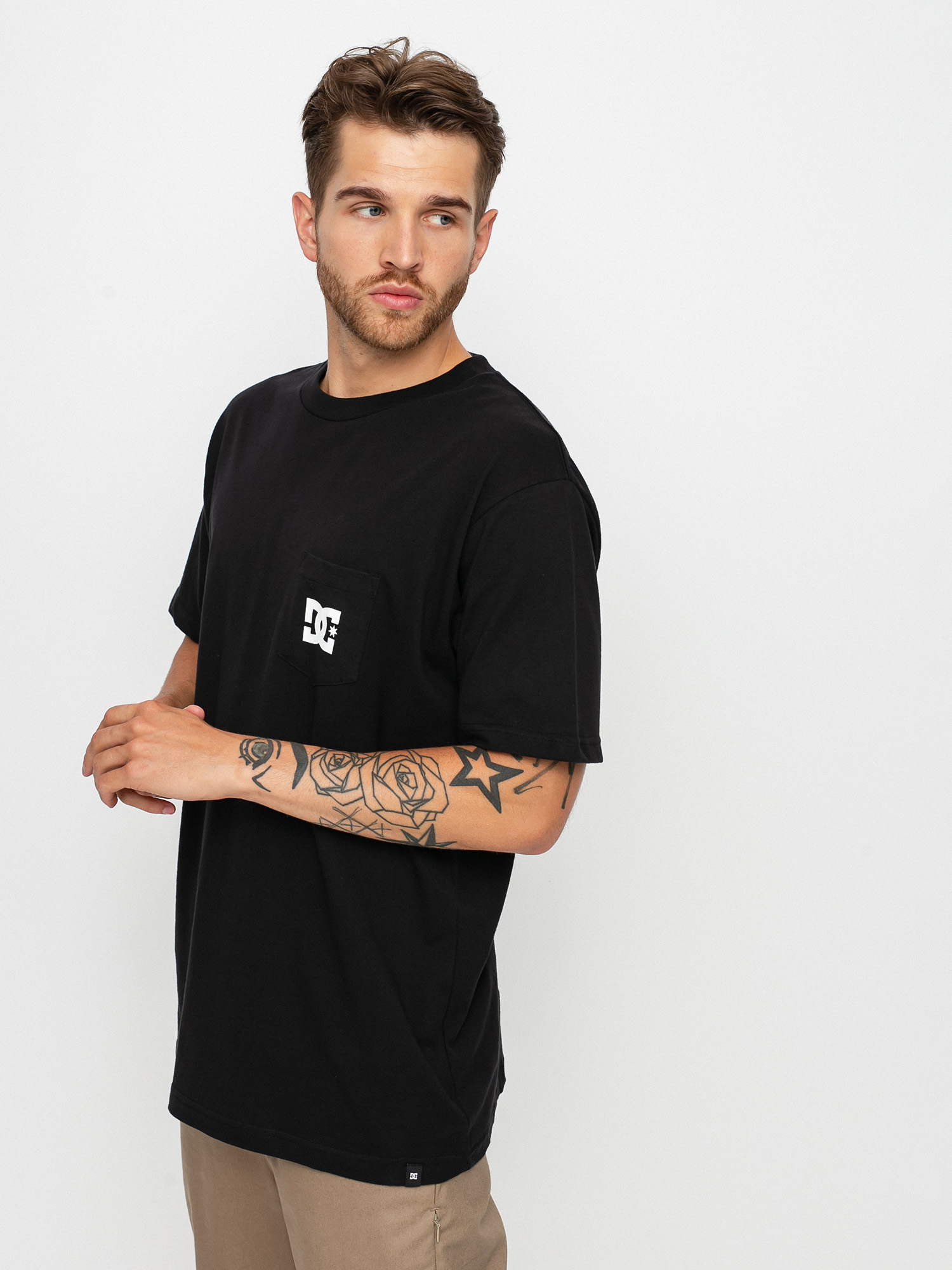 T-shirt DC Star Pocket (black)