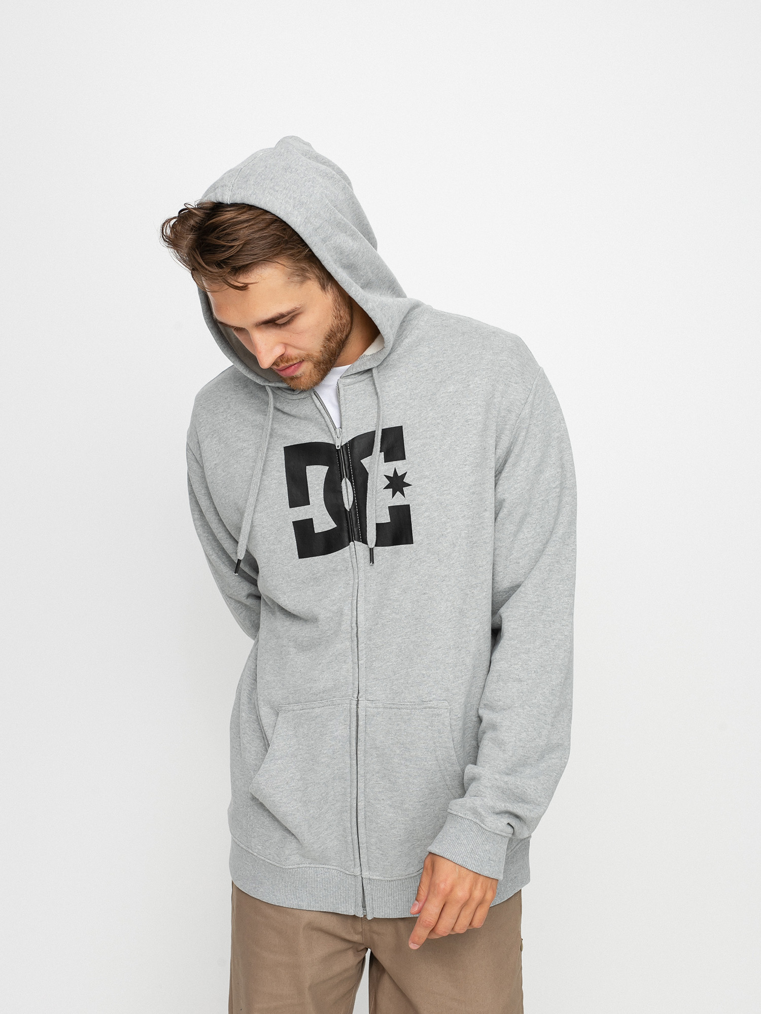 Bluza z kapturem DC Star ZHD (heather grey)