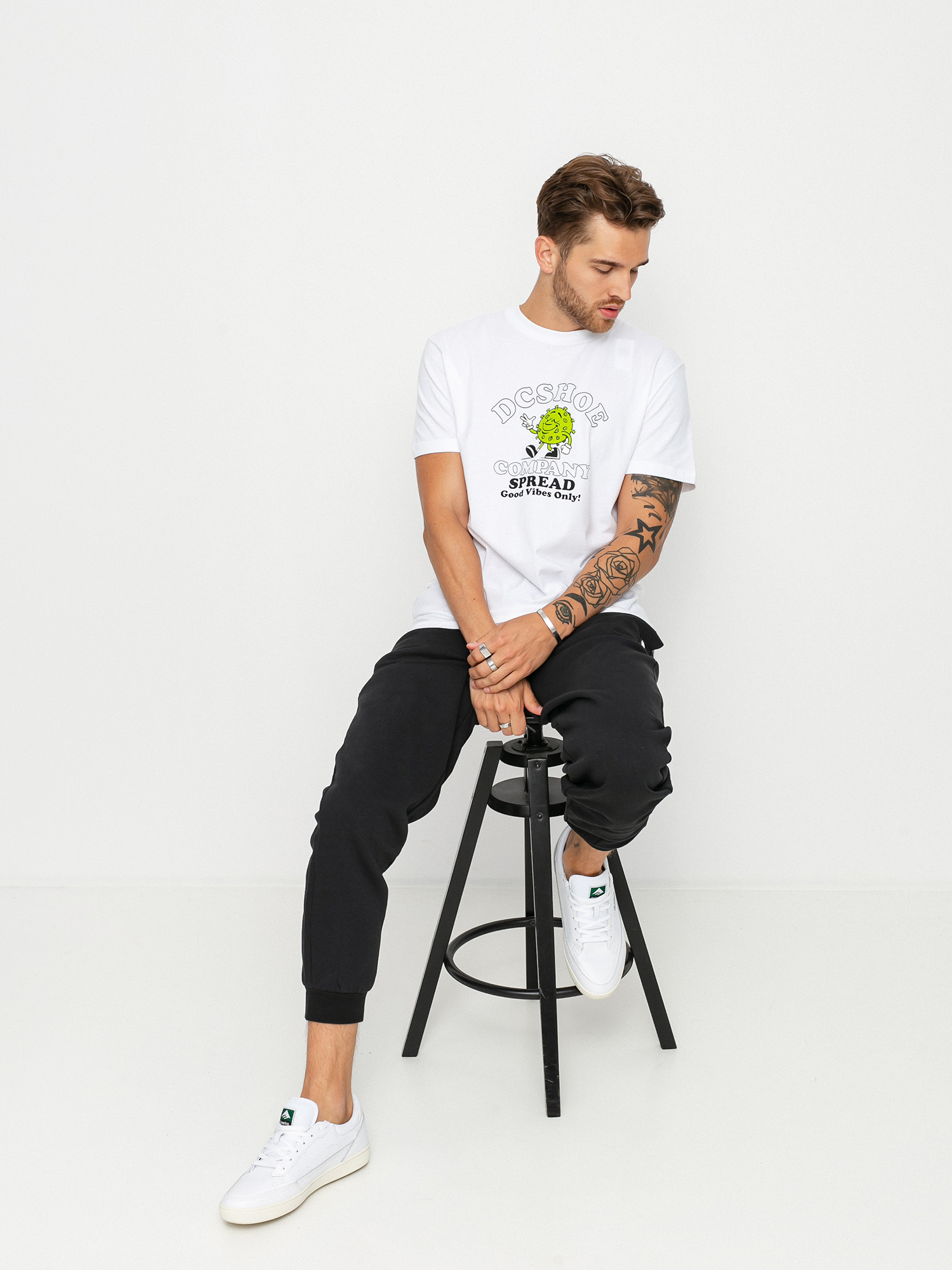 T-shirt DC Good Vibes Onlyt (white)