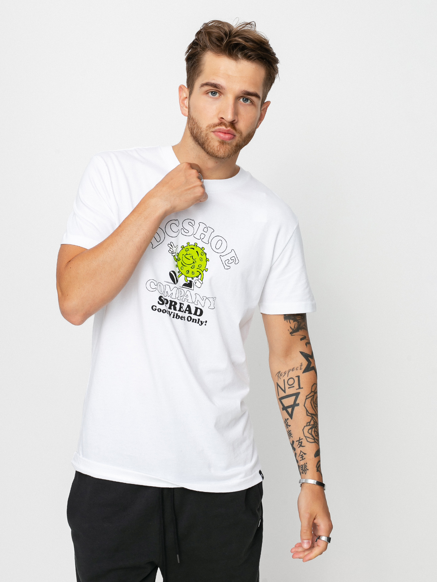 T-shirt DC Good Vibes Onlyt (white)