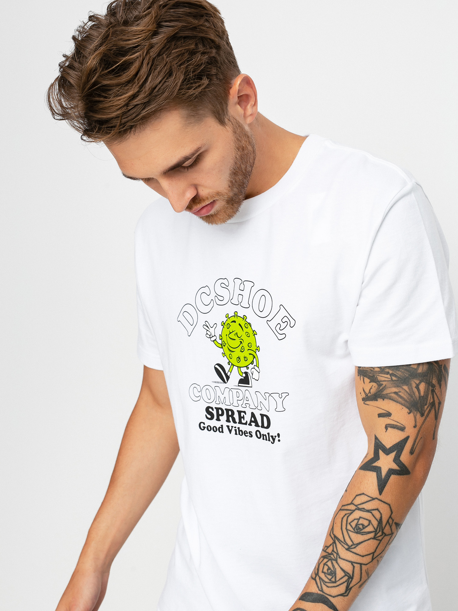 T-shirt DC Good Vibes Onlyt (white)