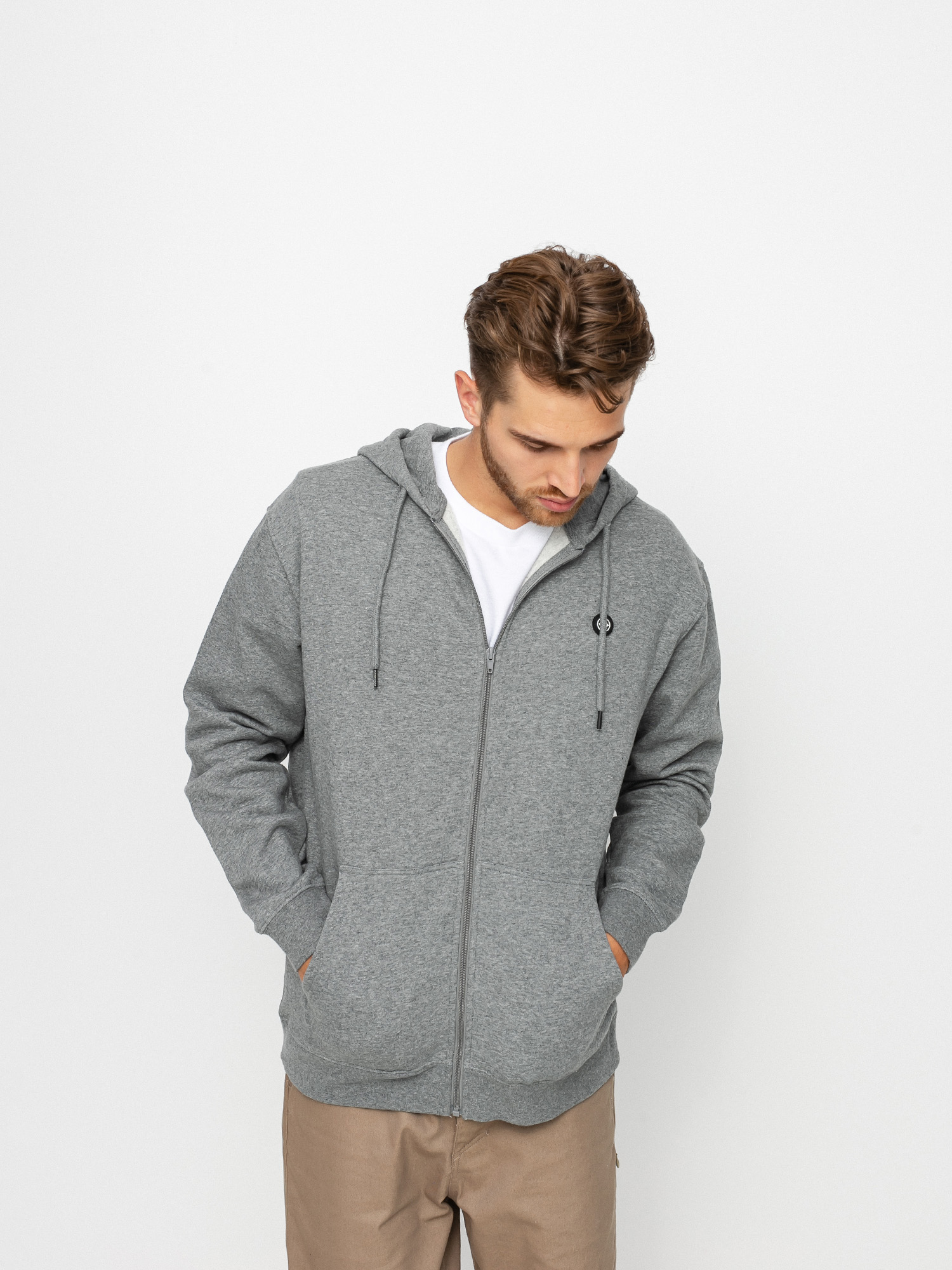 Bluza z kapturem DC Riot Franchise ZHD (medium grey heather)
