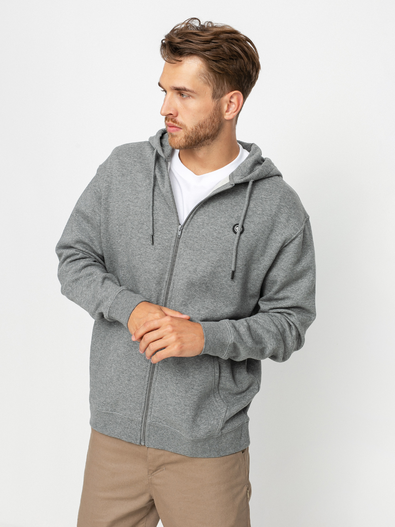 Bluza z kapturem DC Riot Franchise ZHD (medium grey heather)