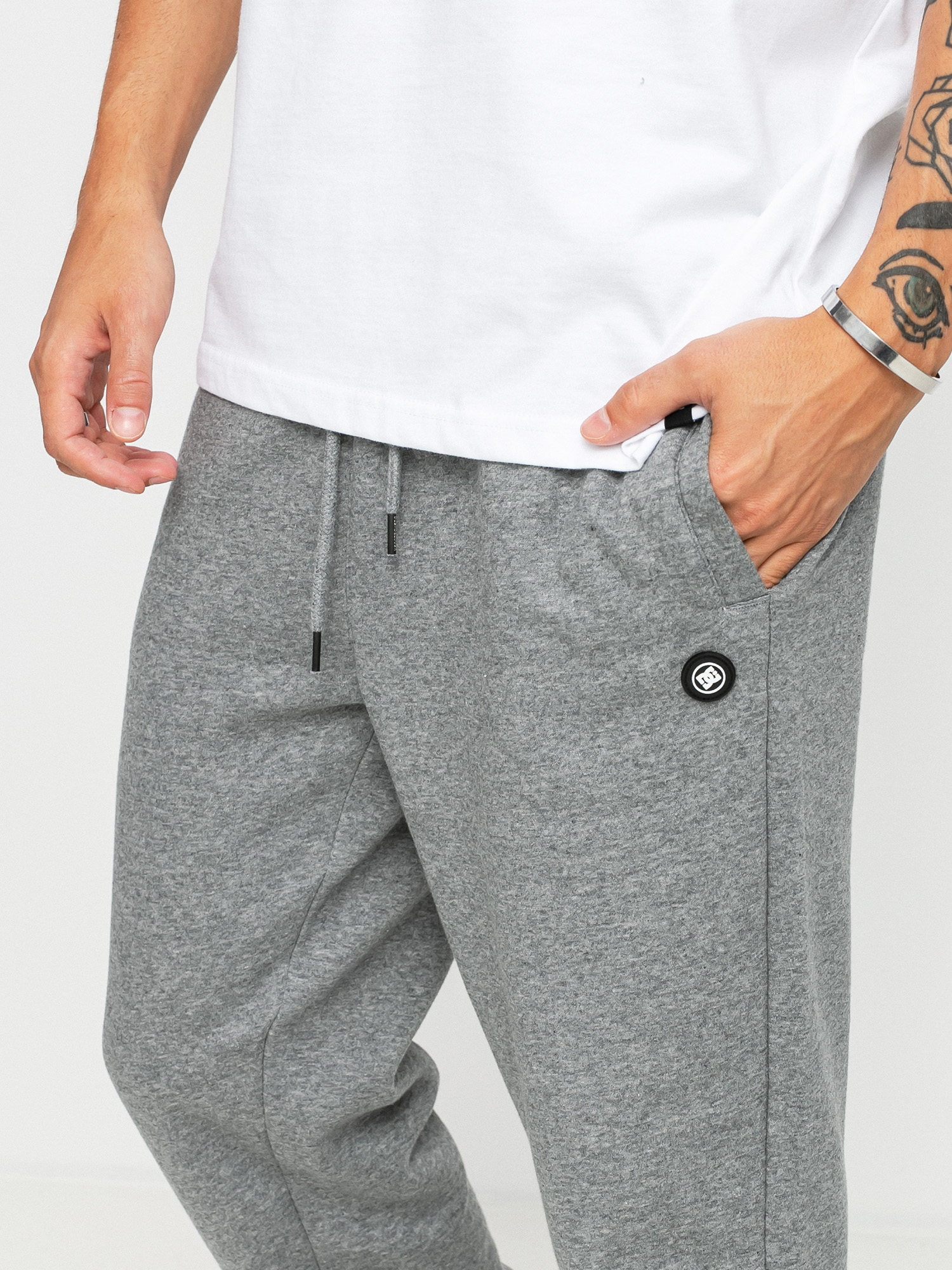 Spodnie DC Riot Franchise (medium grey heather)
