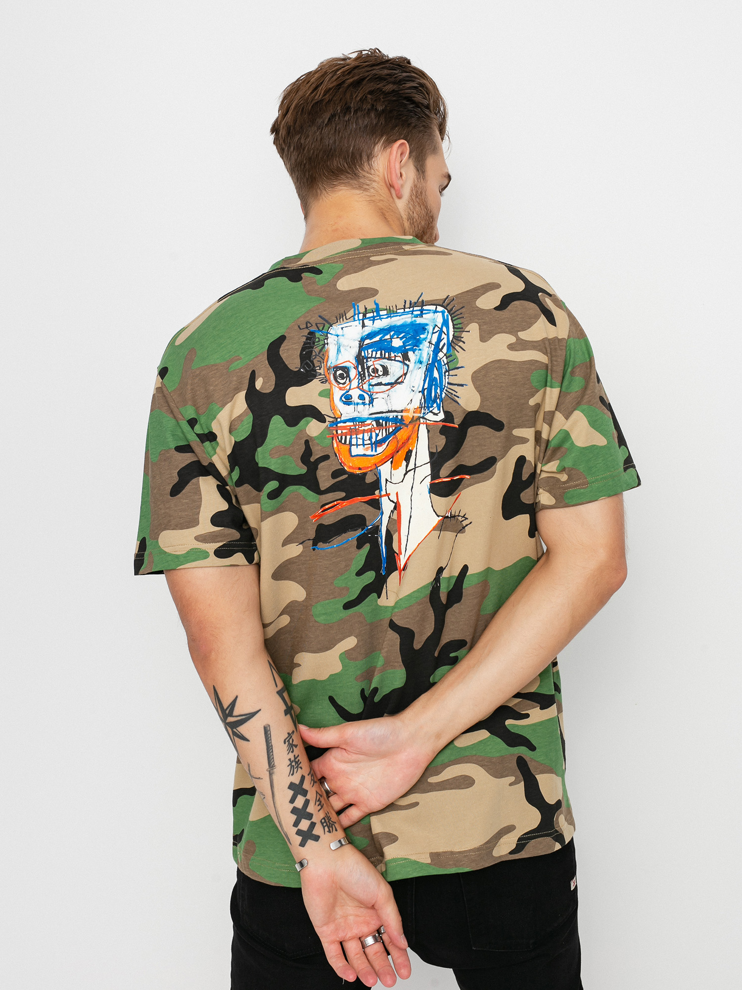 T-shirt DC X Basquiat Untitled (woodland camo)