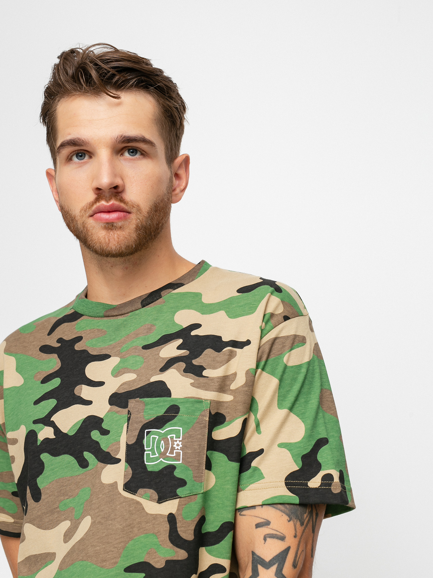 T-shirt DC X Basquiat Untitled (woodland camo)