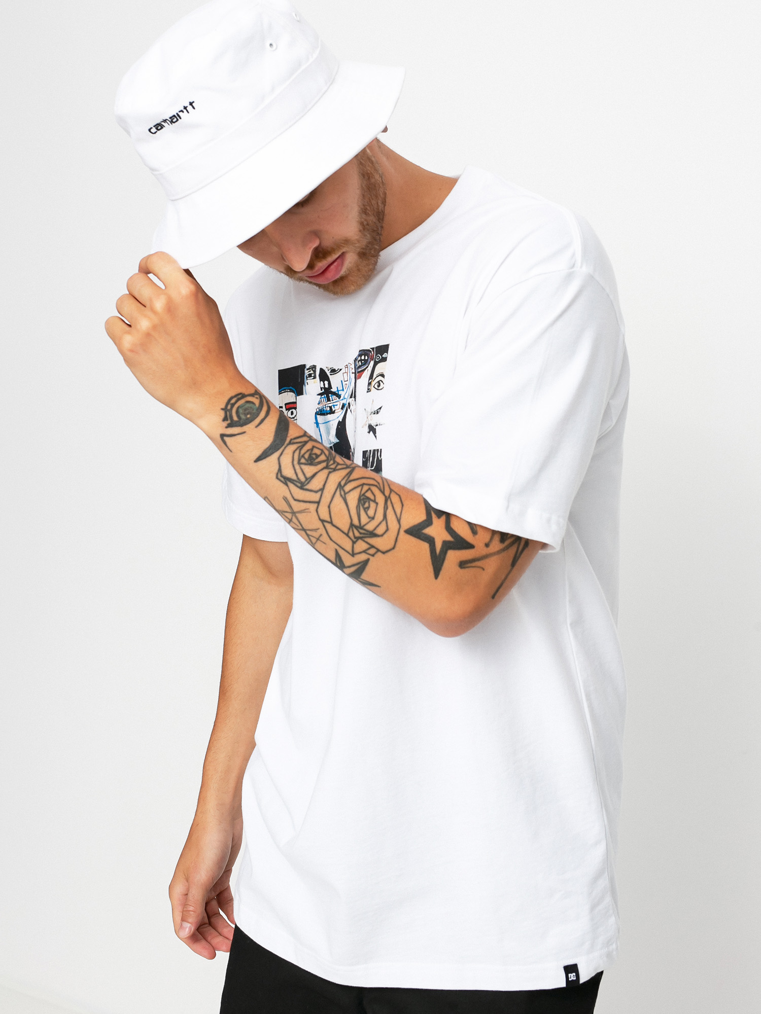 T-shirt DC X Basquiat Star In Cipher (white)