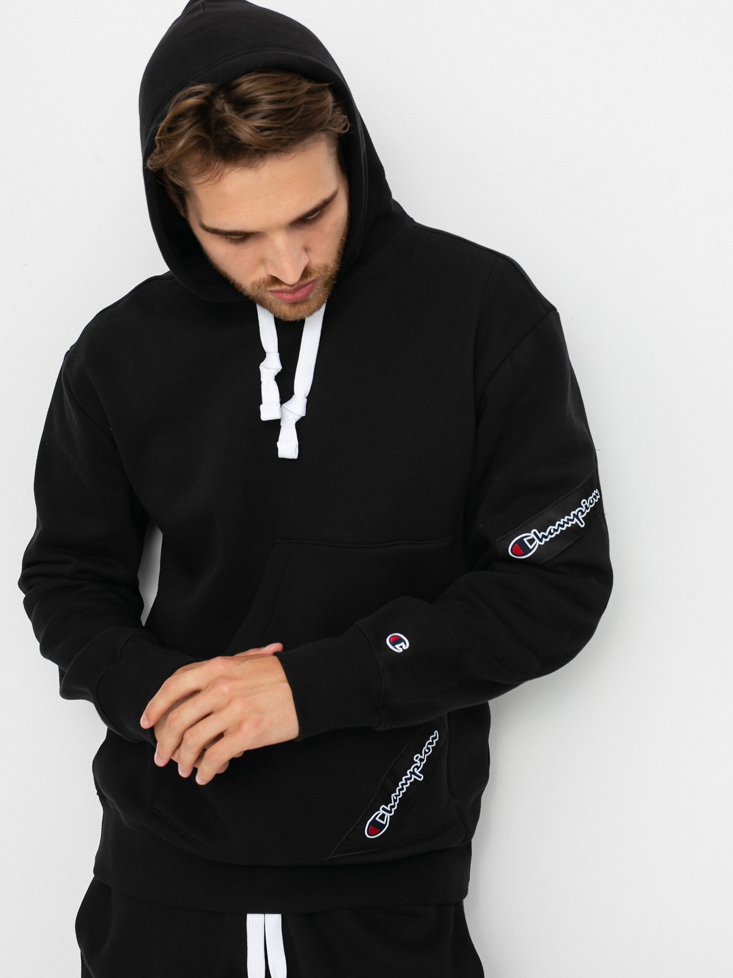 Bluza z kapturem Champion Sweatshirt HD 216549 (nbk)