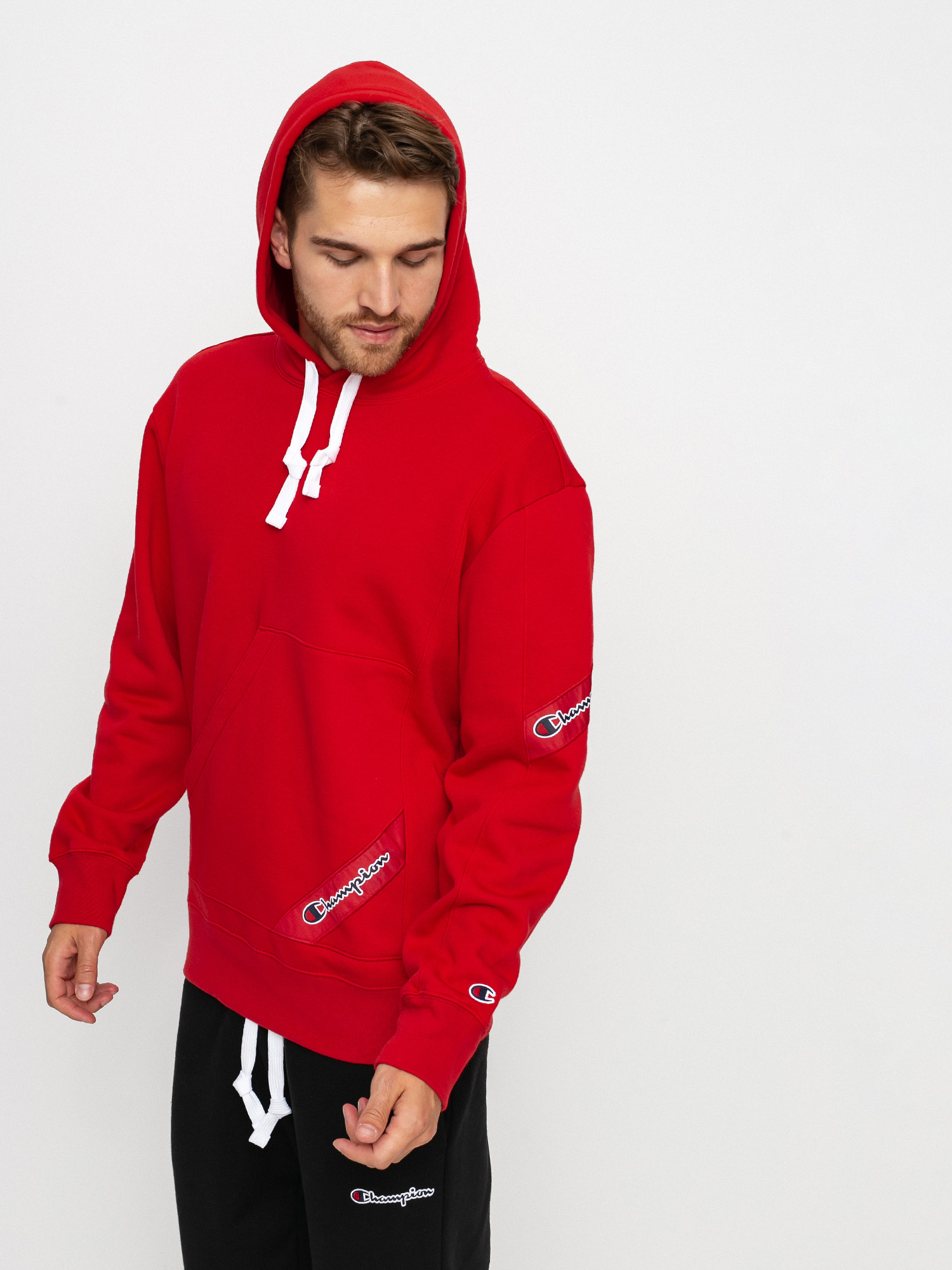 Bluza z kapturem Champion Sweatshirt HD 216549 (crd)