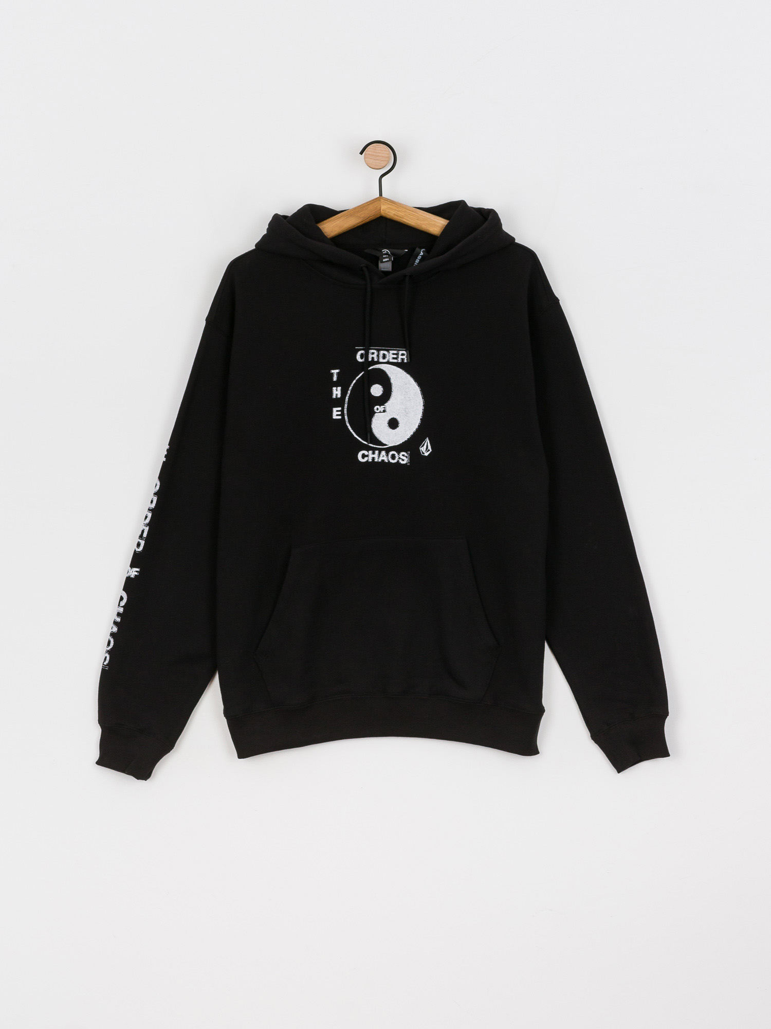 Bluza z kapturem Volcom Transient Waves HD (black)