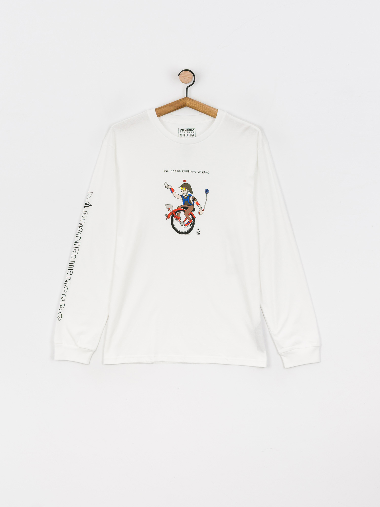 Longsleeve Volcom Pentagram Pizza Fa (white)