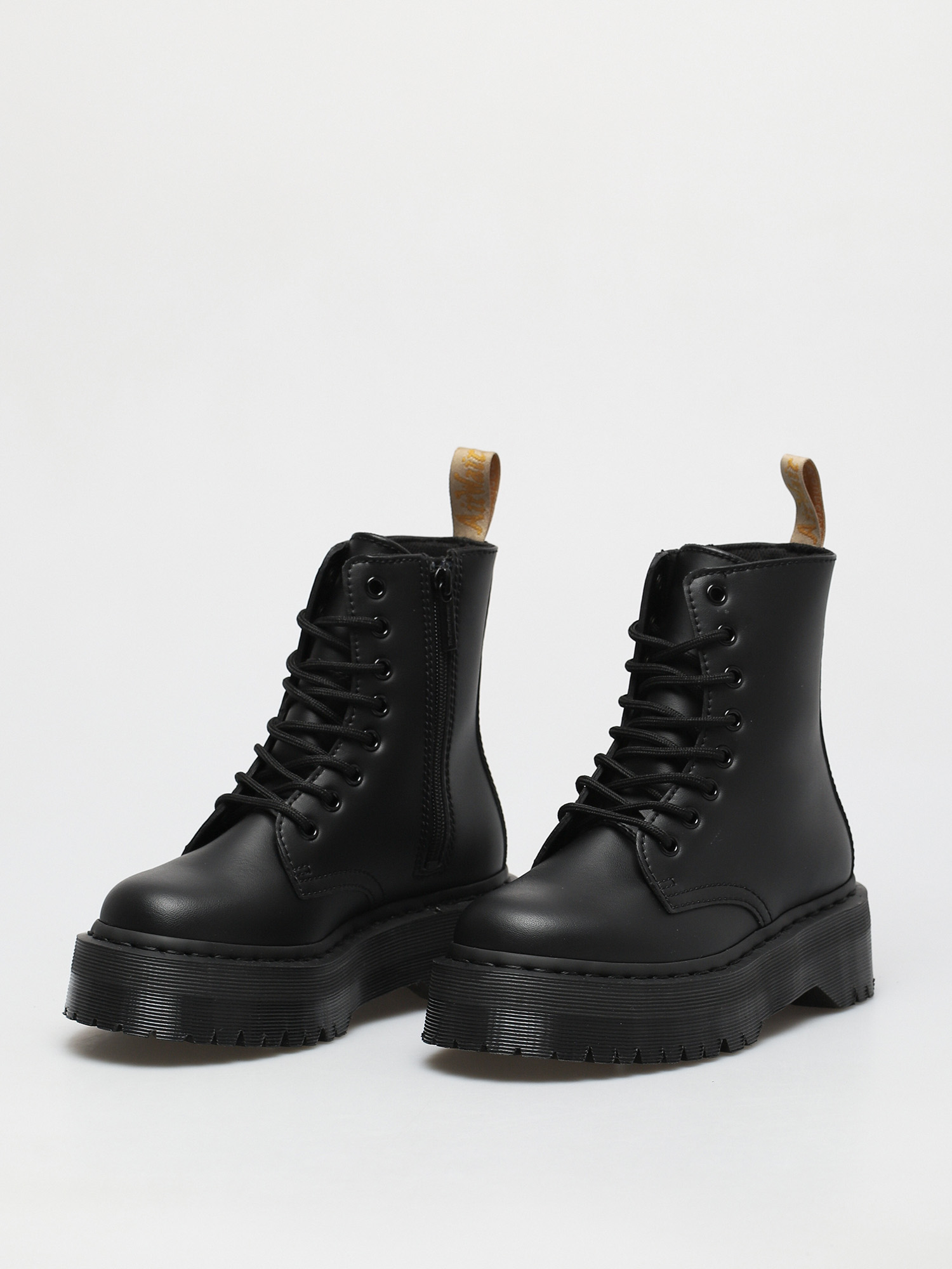 Buty Dr. Martens Vegan Jadon II Mono Wmn (felix rub off black)