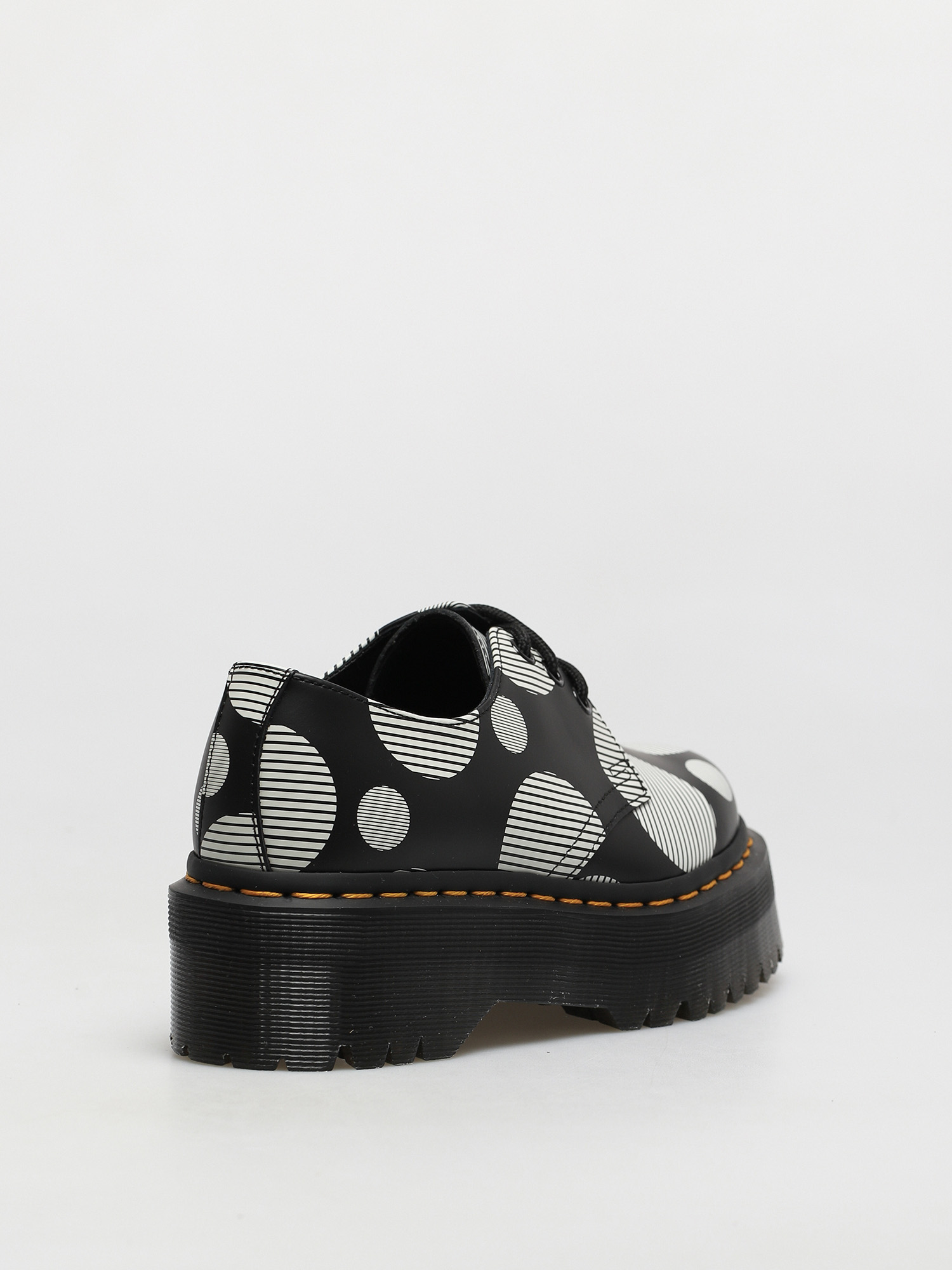 Buty Dr. Martens 1461 Quad Wmn (smooth black polka dot)