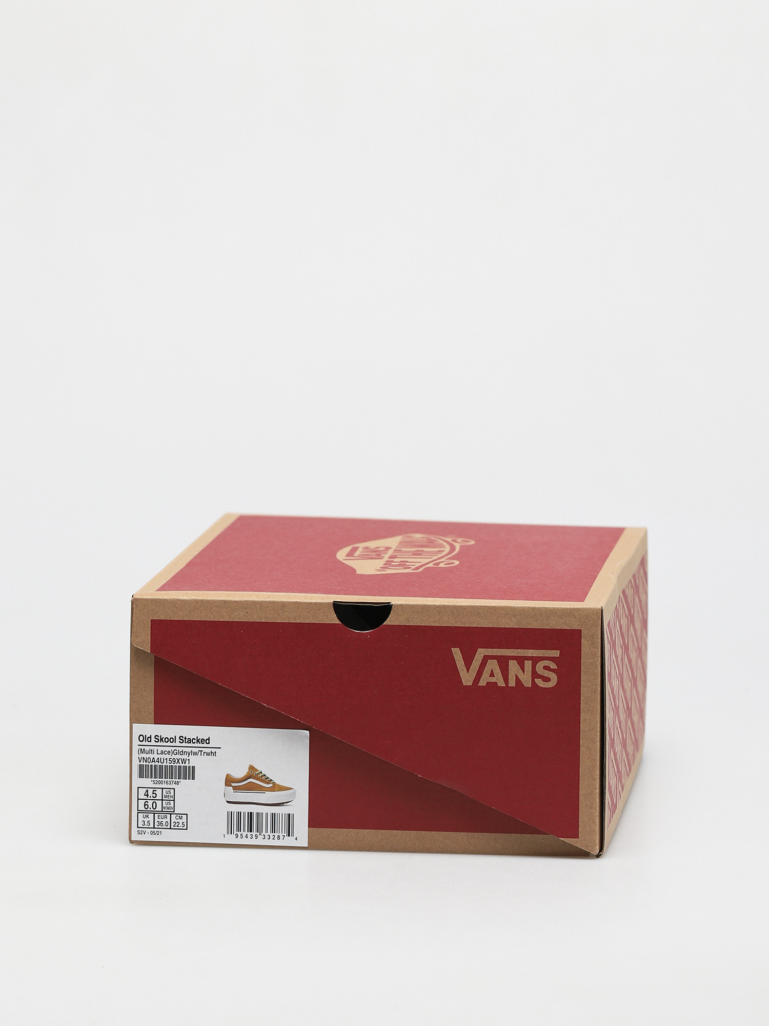 Buty Vans Old Skool Stacked (multi lace/gldnylw/trwht)