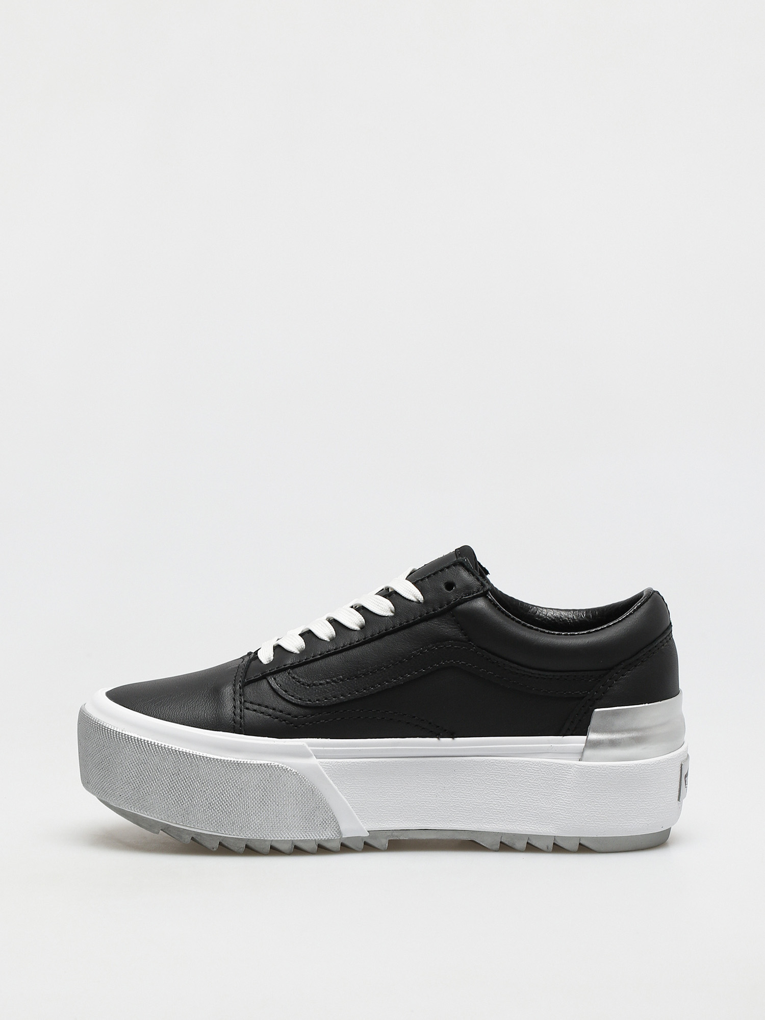 Buty Vans Old Skool Stacked (shiny/black/true white)